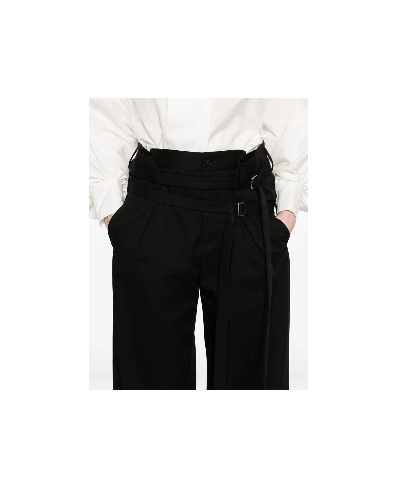 Ann Demeulemeester Pant - BLACK