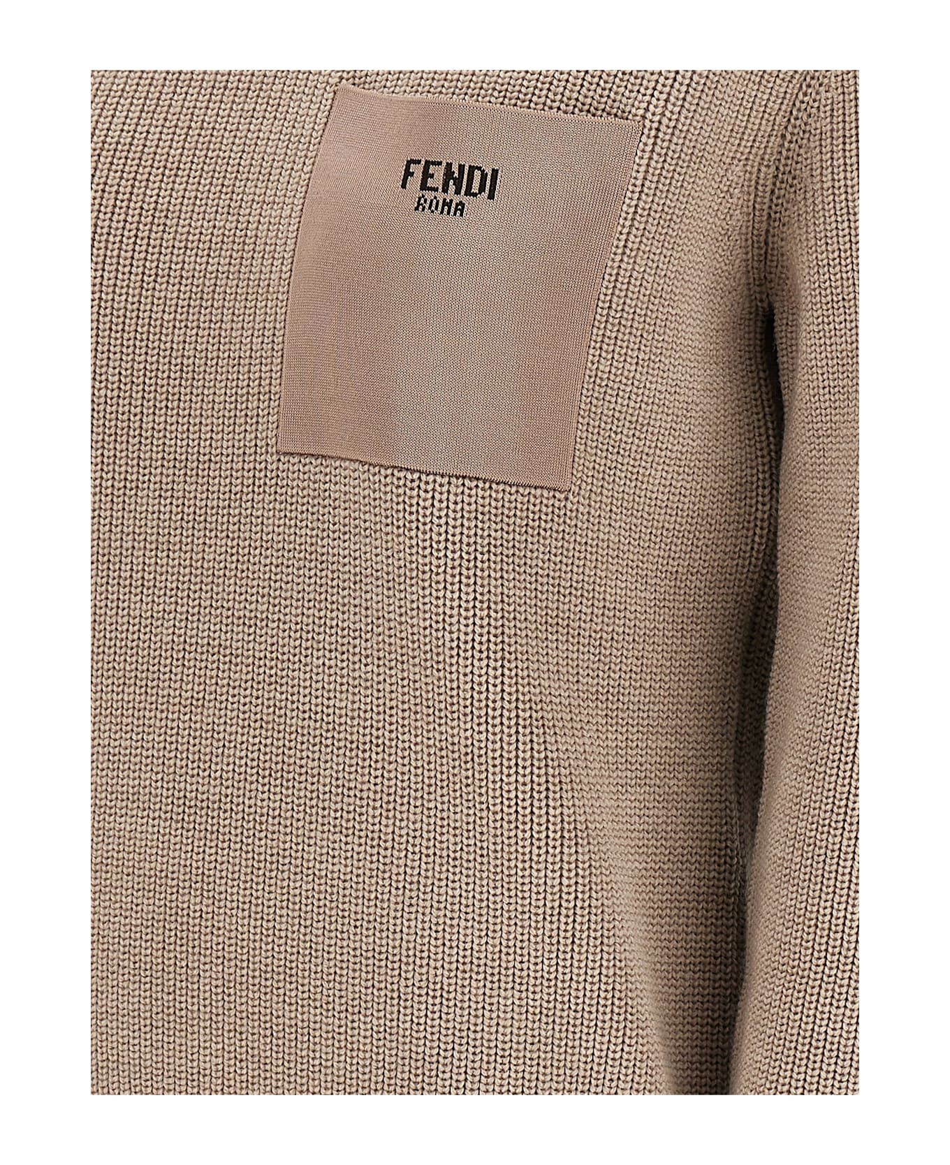 Fendi Wool Sweater - Gray