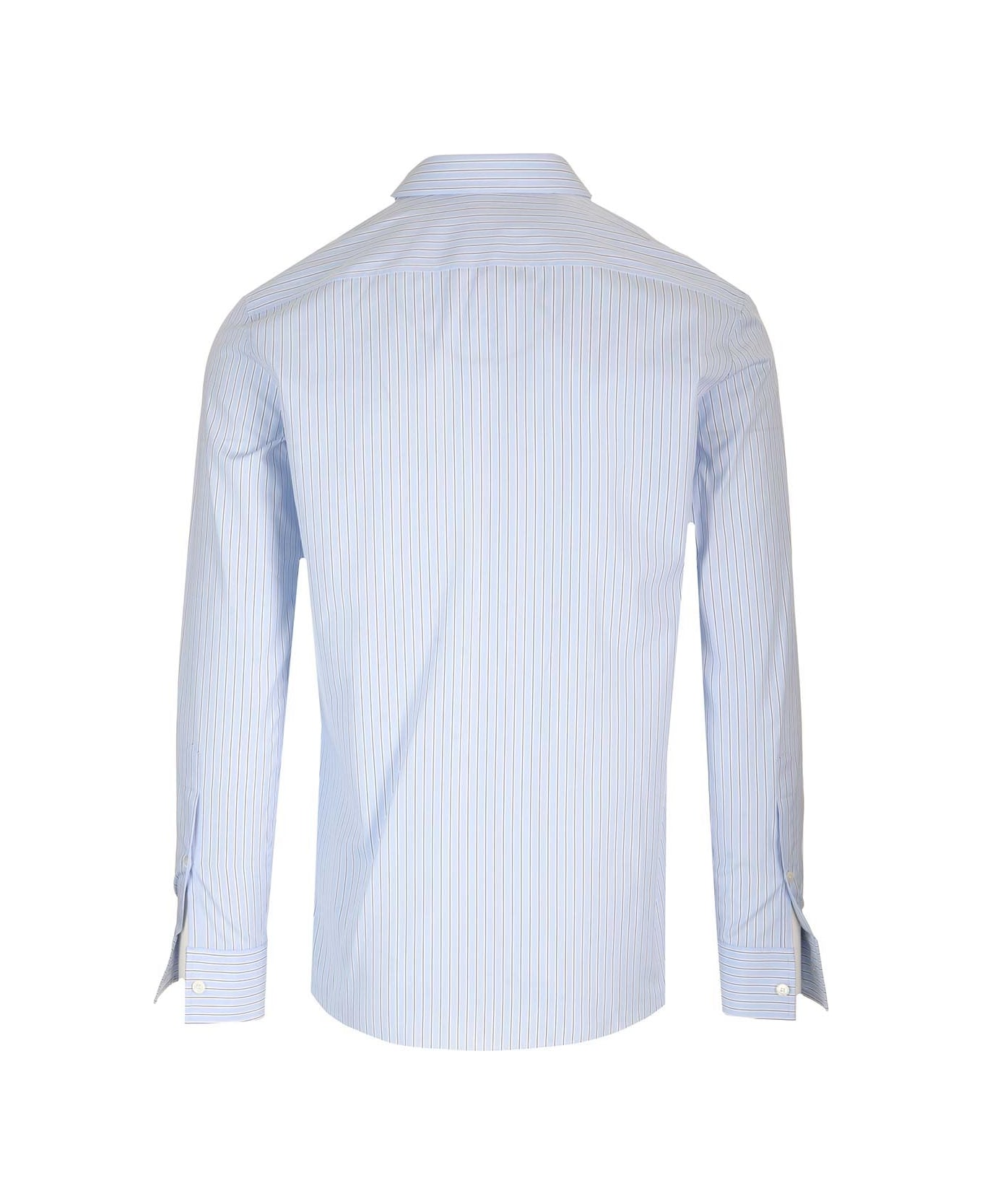 Valentino Shirt With V Detail - White