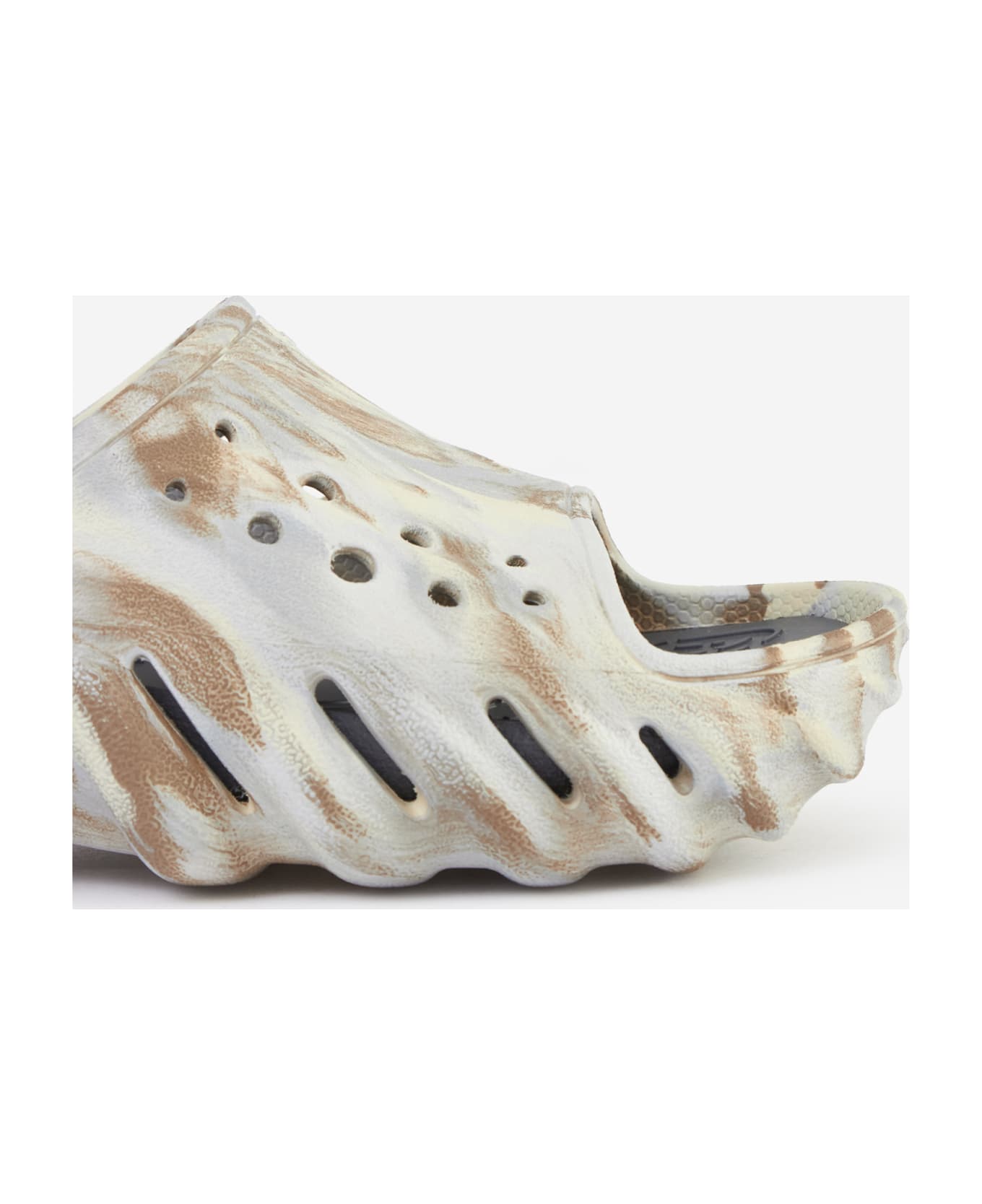 Crocs Echo Marbled Slide Flats - multicolor