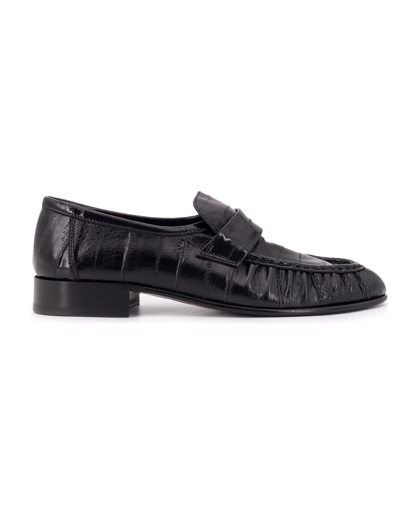 The Row Soft Loafer - Black
