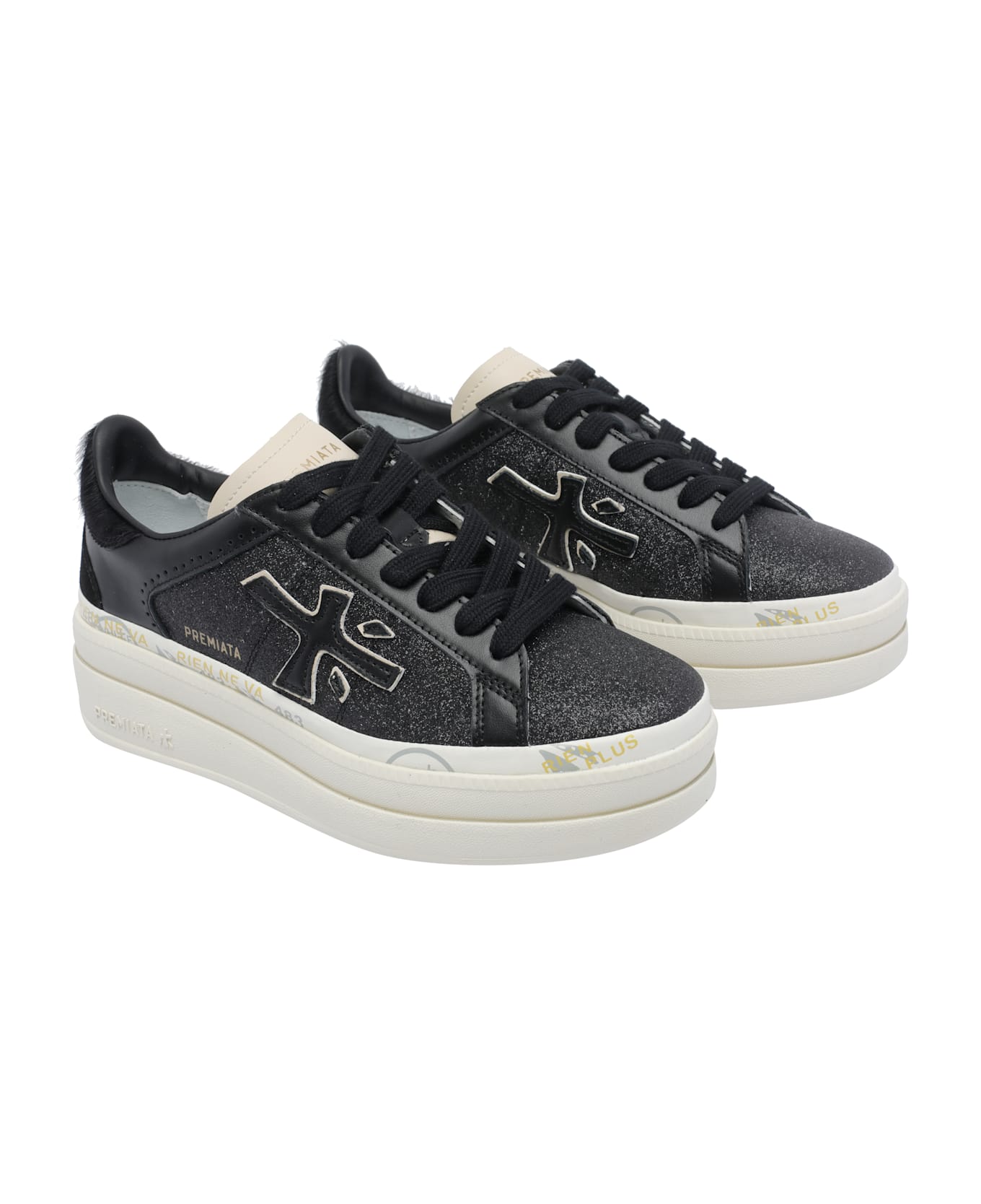 Premiata Claudia Sneakers - Black