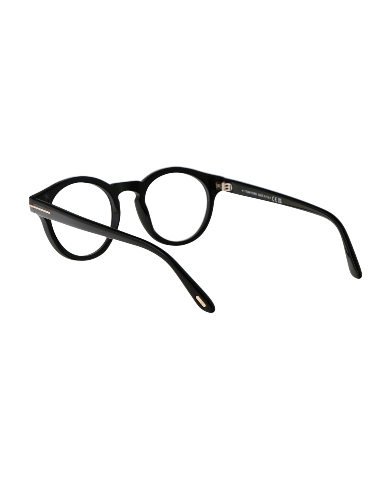Tom Ford Eyewear Ft5887-b Glasses - 001 Nero Lucido
