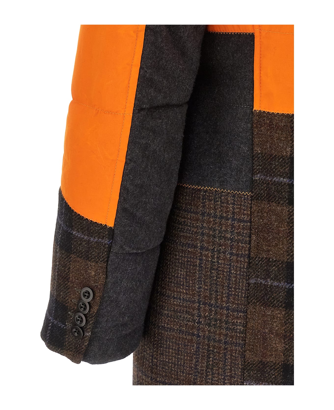 Junya Watanabe Filson X Junya Watanabe Patchwork Coat - Multicolor