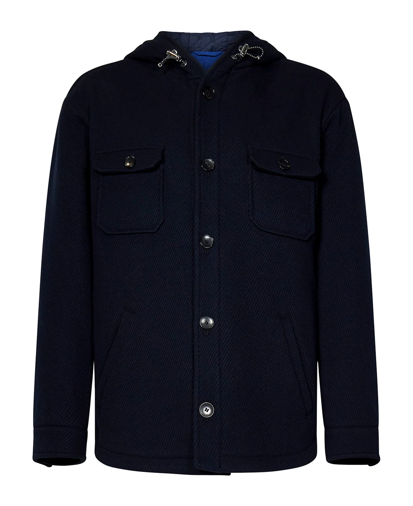 Etro Coats Blue - Blue