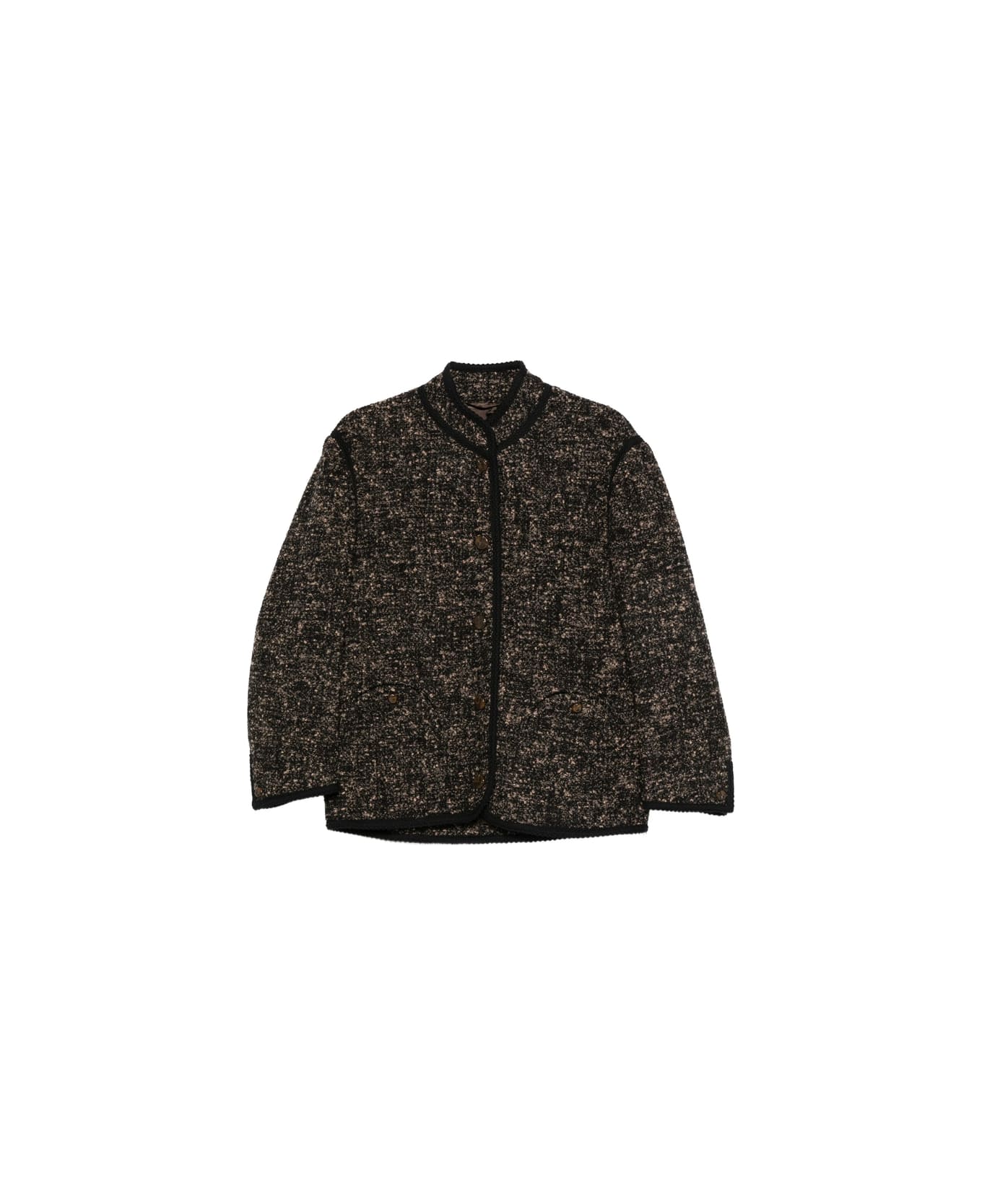 Blazé Milano Outerwear - BROWN/BLACK