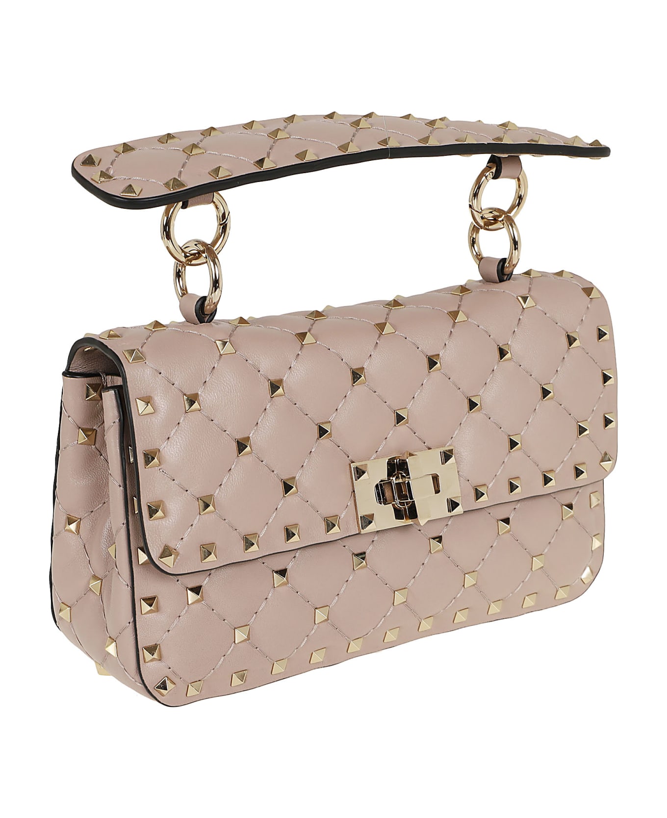 Valentino Garavani Small Shoulder Bag Rockstud Spike - Pink