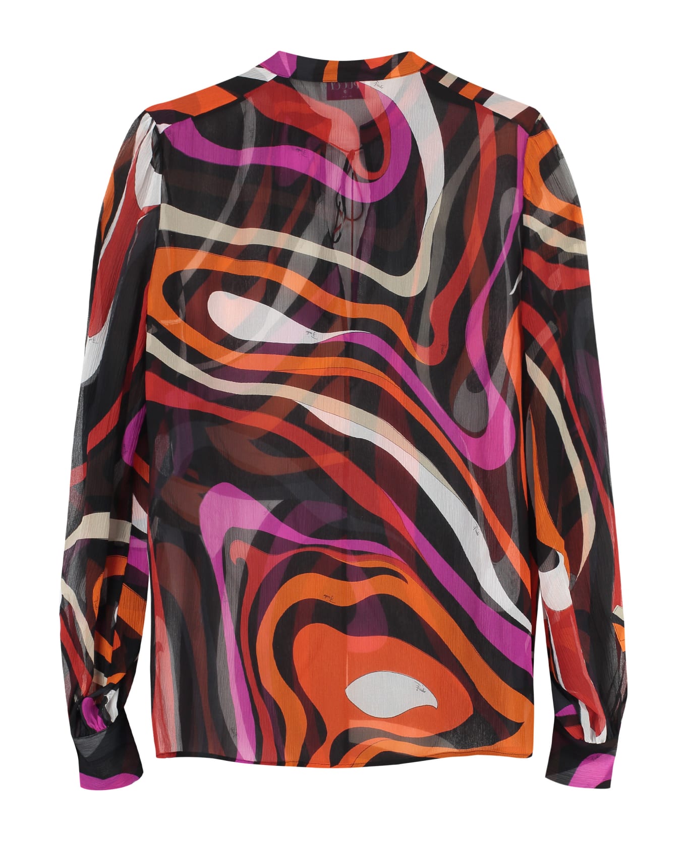 Pucci Printed Silk Blouse - Multicolor