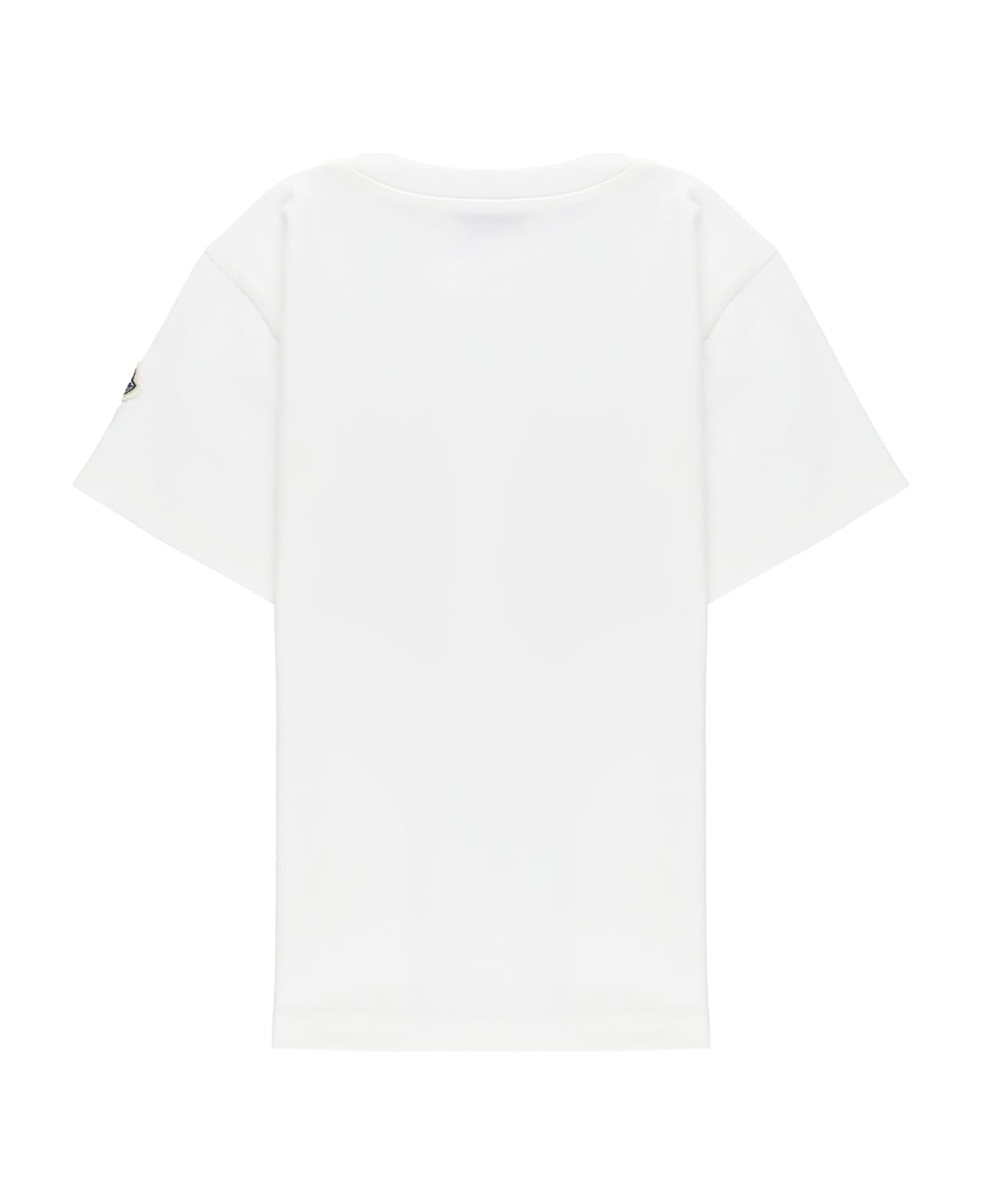 Moncler T-shirt With Logo - White