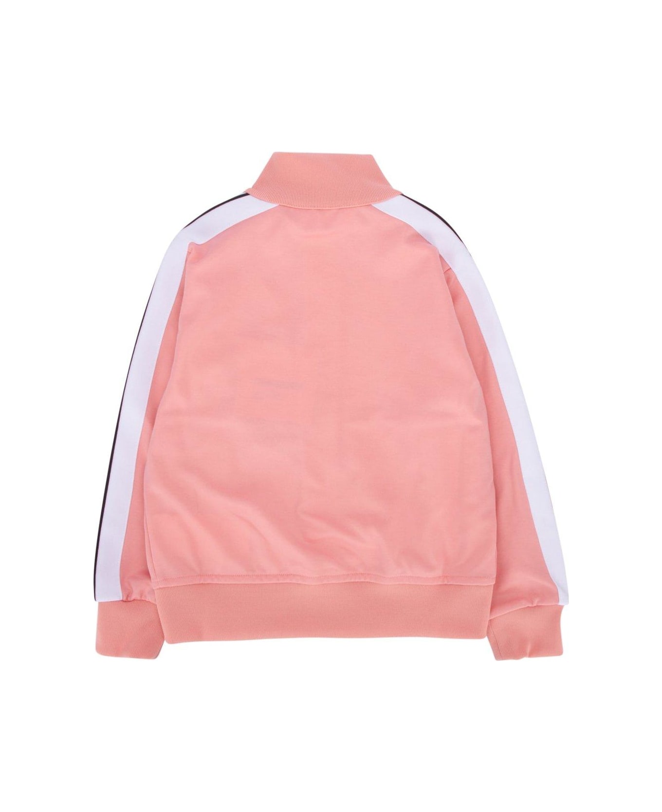 Palm Angels Zipped Side Striped Track Jacket - Pink White