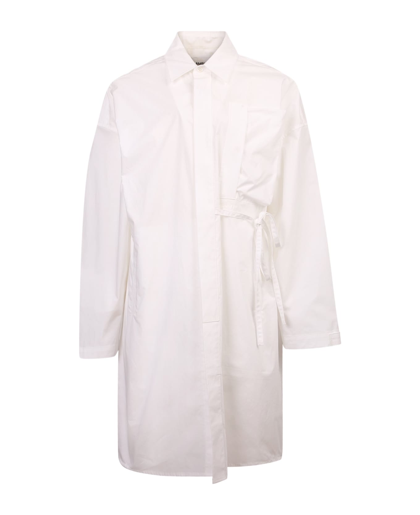 AMBUSH Long Shirt Oversize - White コート
