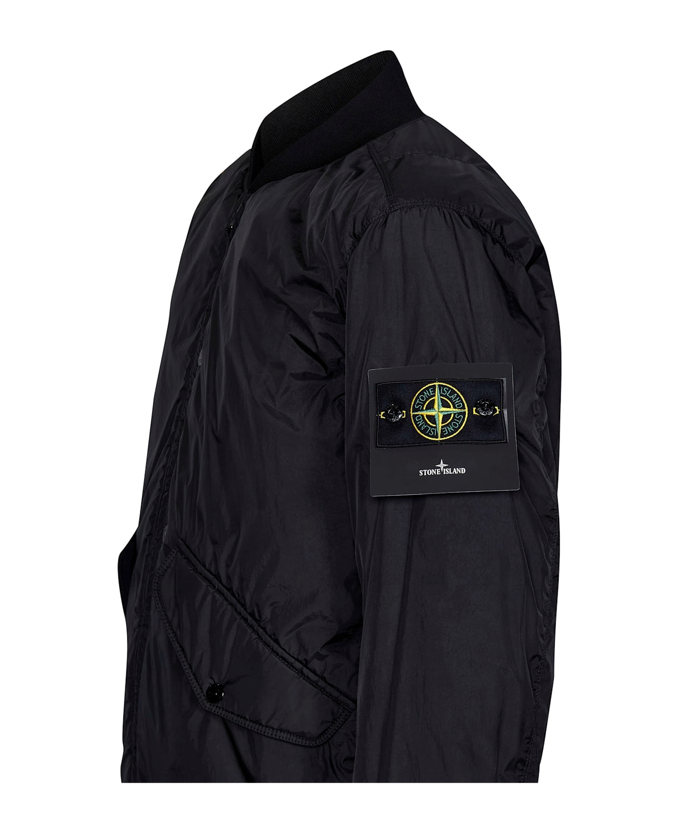 Stone Island Crinkle Reps R-ny Jacket - Black