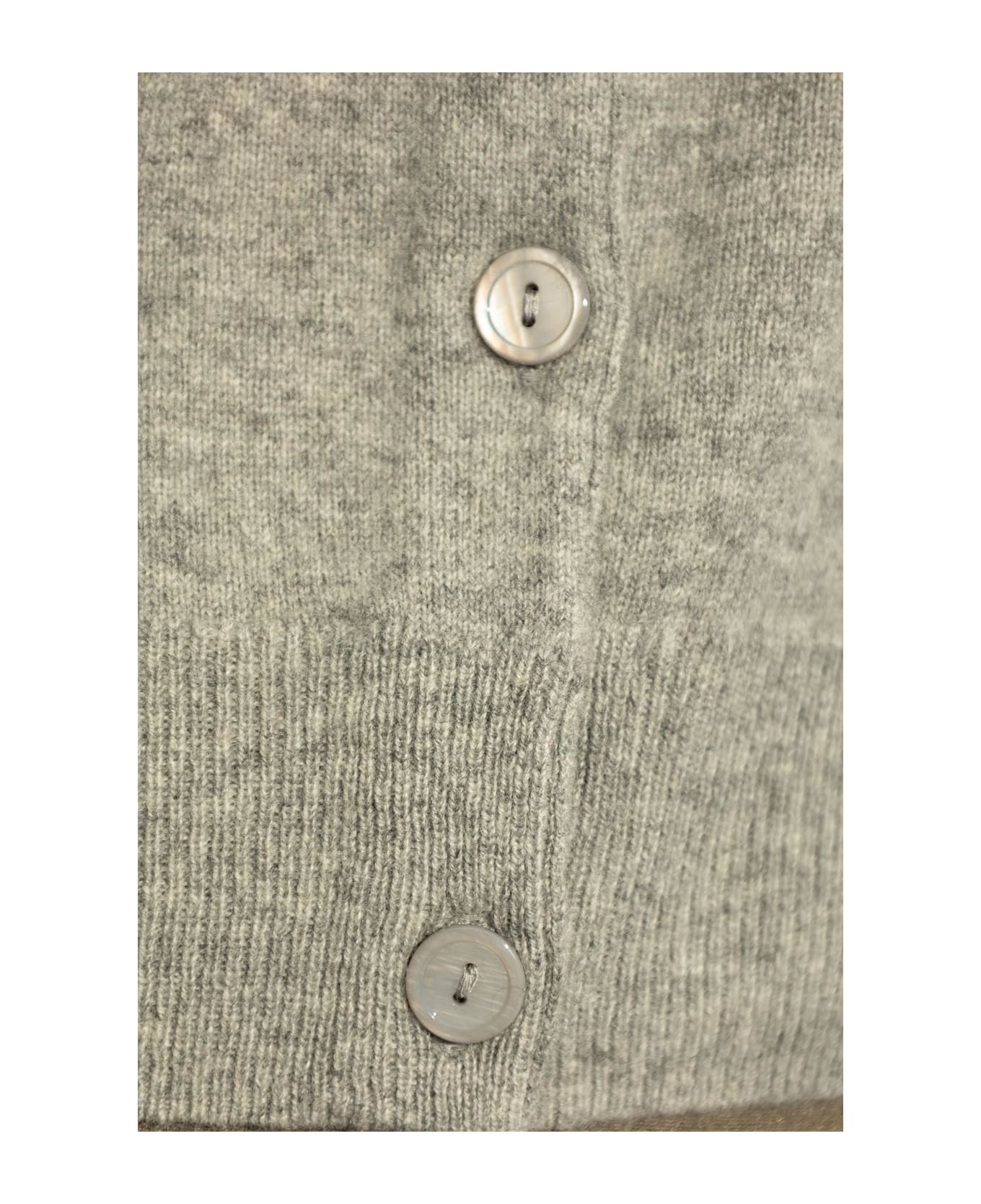 Samsøe & Samsøe Samsøe Samsøe Cardigan Saboston - Grey Melange