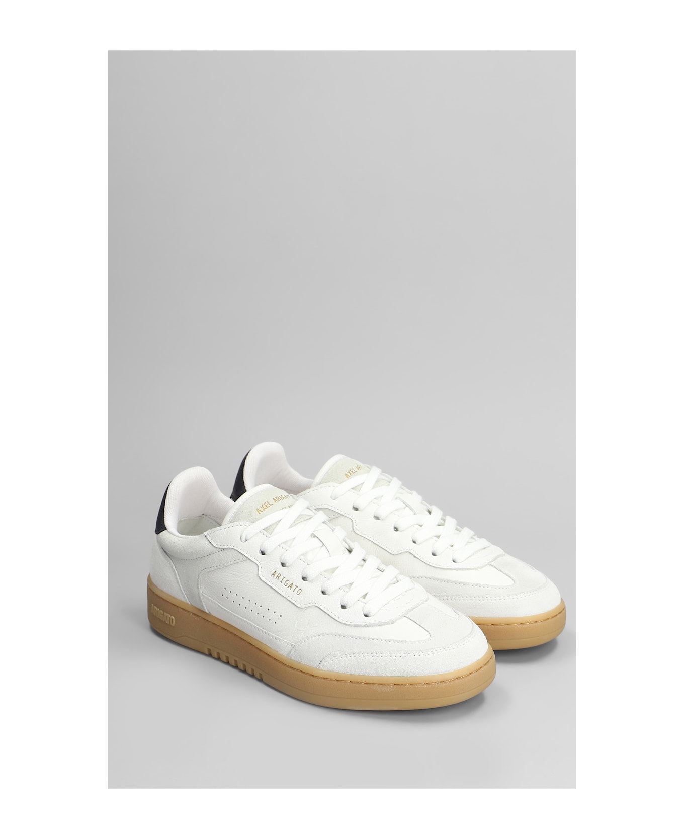Axel Arigato Dice T-toe Sneakers In White Leather - WHITE