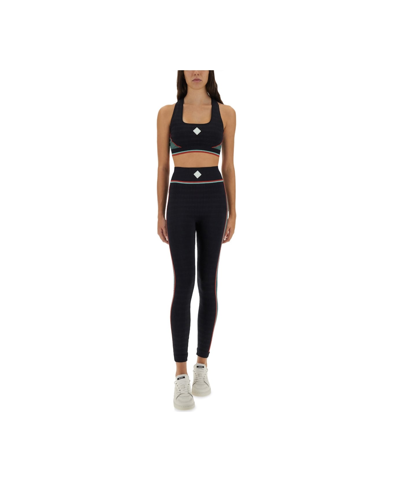 Casablanca Sports Leggings - BLACK