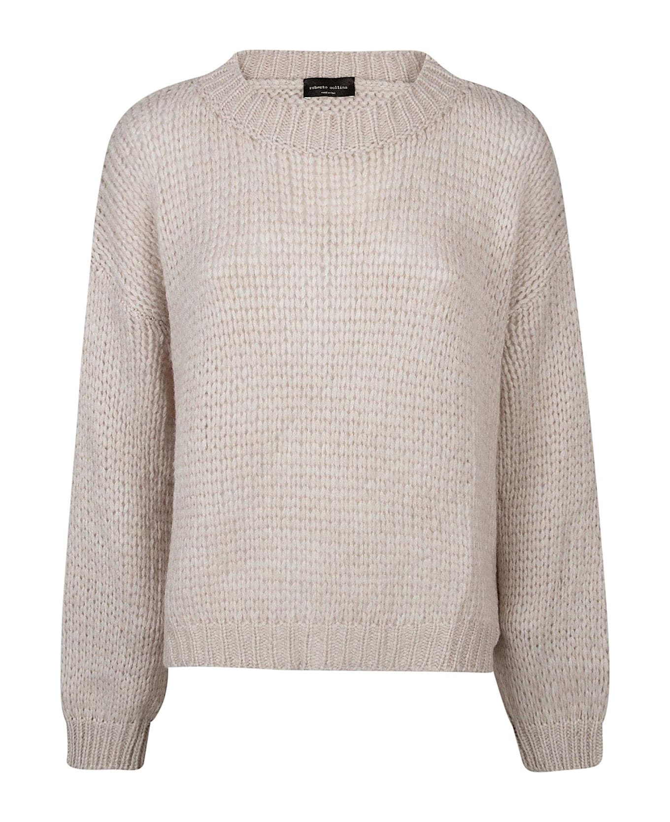 Roberto Collina Crewneck Knit Sweater - Nude