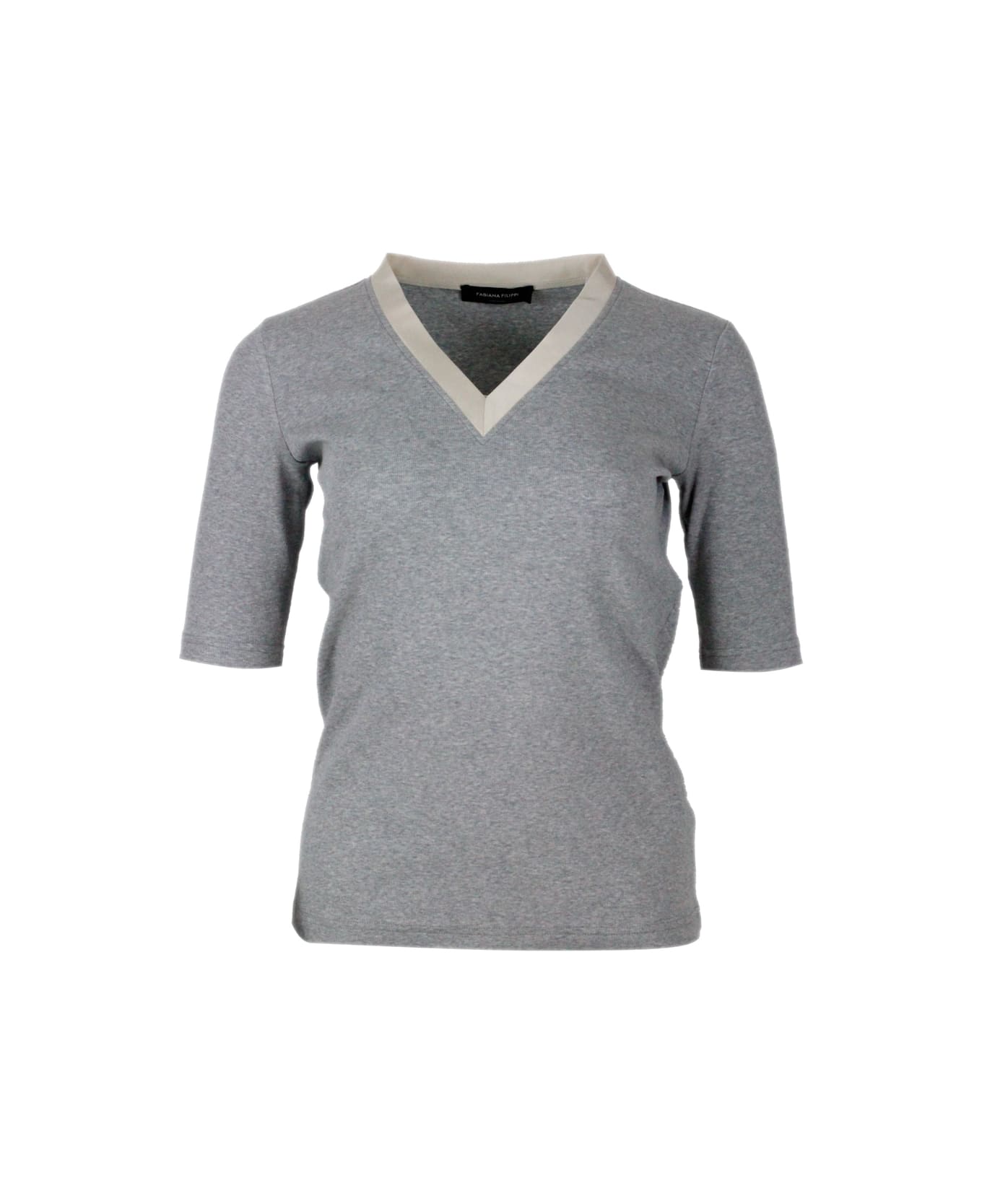 Fabiana Filippi T-Shirt - Grey