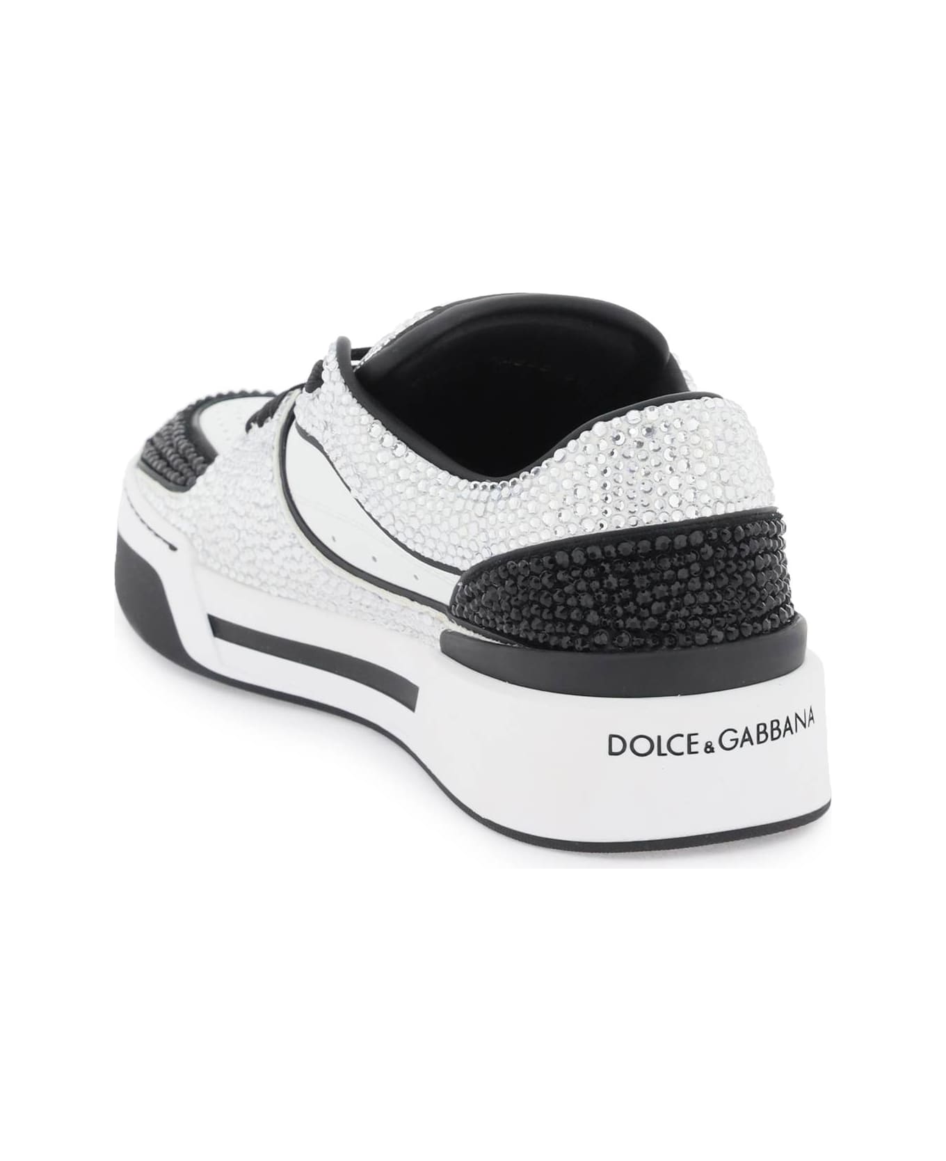 Dolce & Gabbana New Roma Sneakers - BIANCO NERO (White) スニーカー