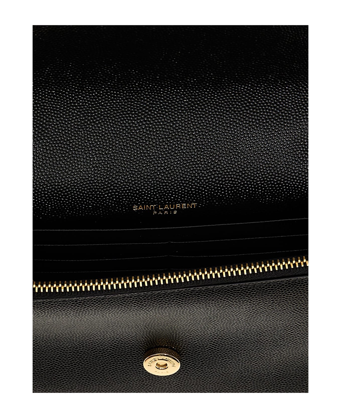 Saint Laurent Kate Wallet - Black