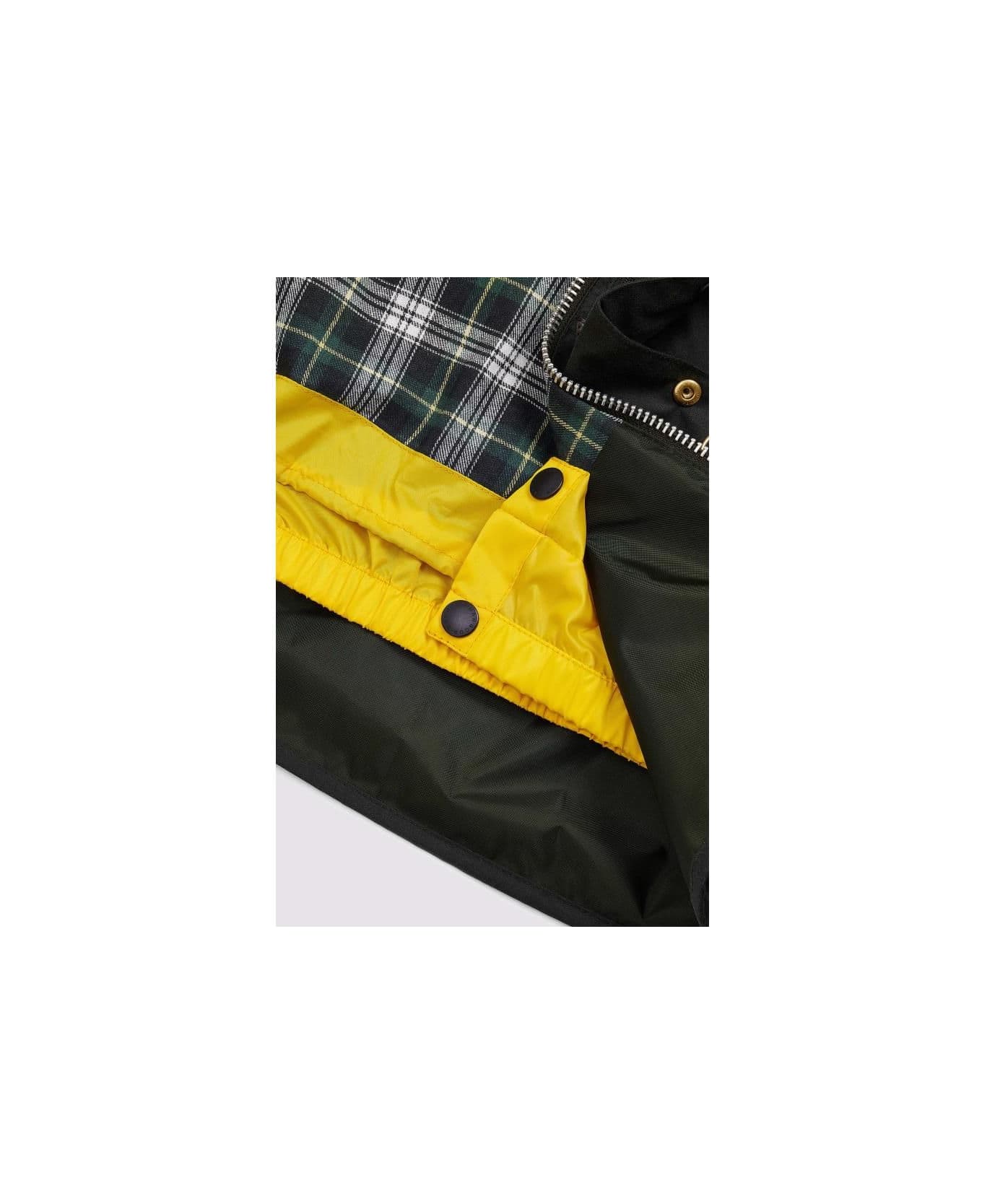 Barbour Wax Nylon Jacket - Verde