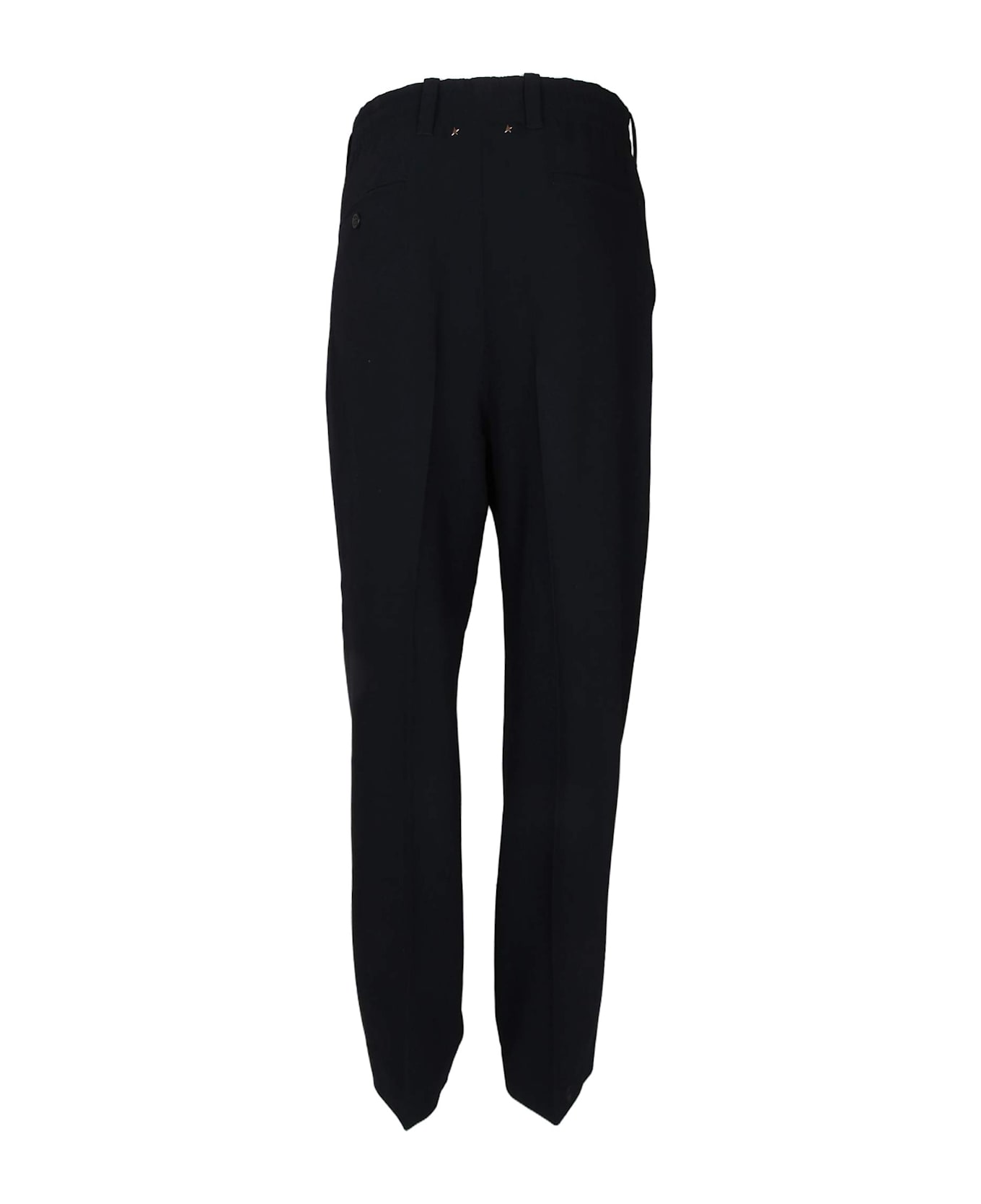 Golden Goose Slacks Jogging Pants In Viscose Black Colour - Polar