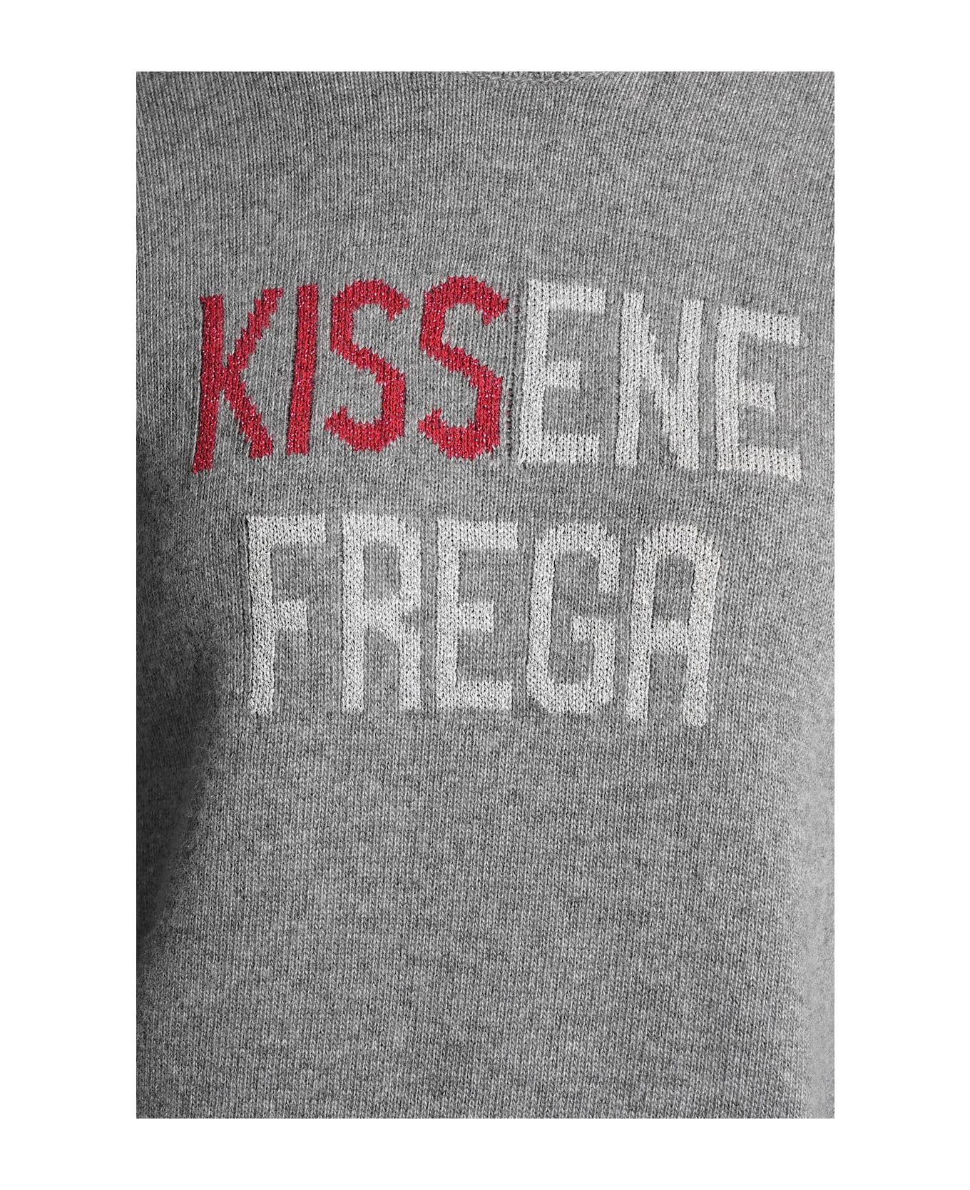 MC2 Saint Barth New Queen Knitwear In Grey Cotton - grey