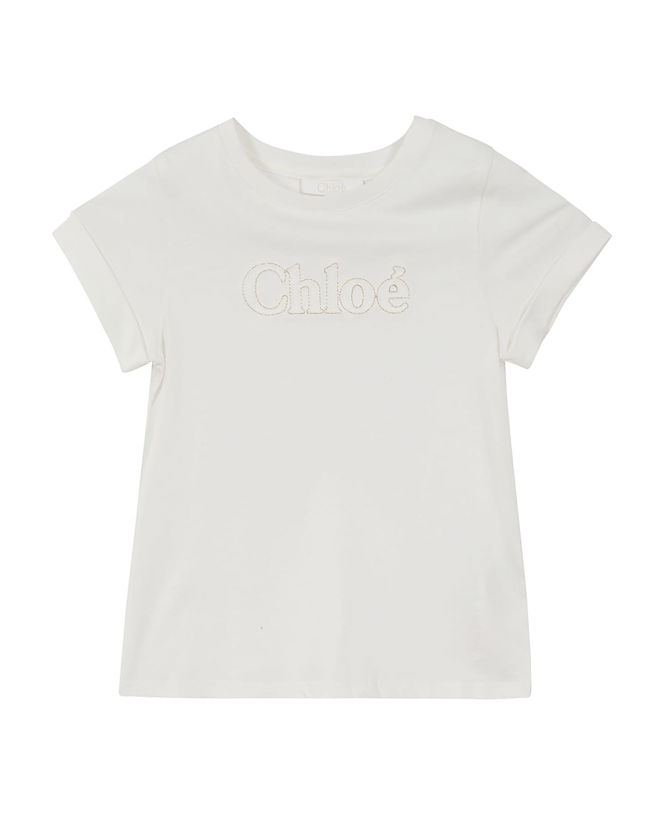 Chloé Tee Shirt - Bianco Sporco