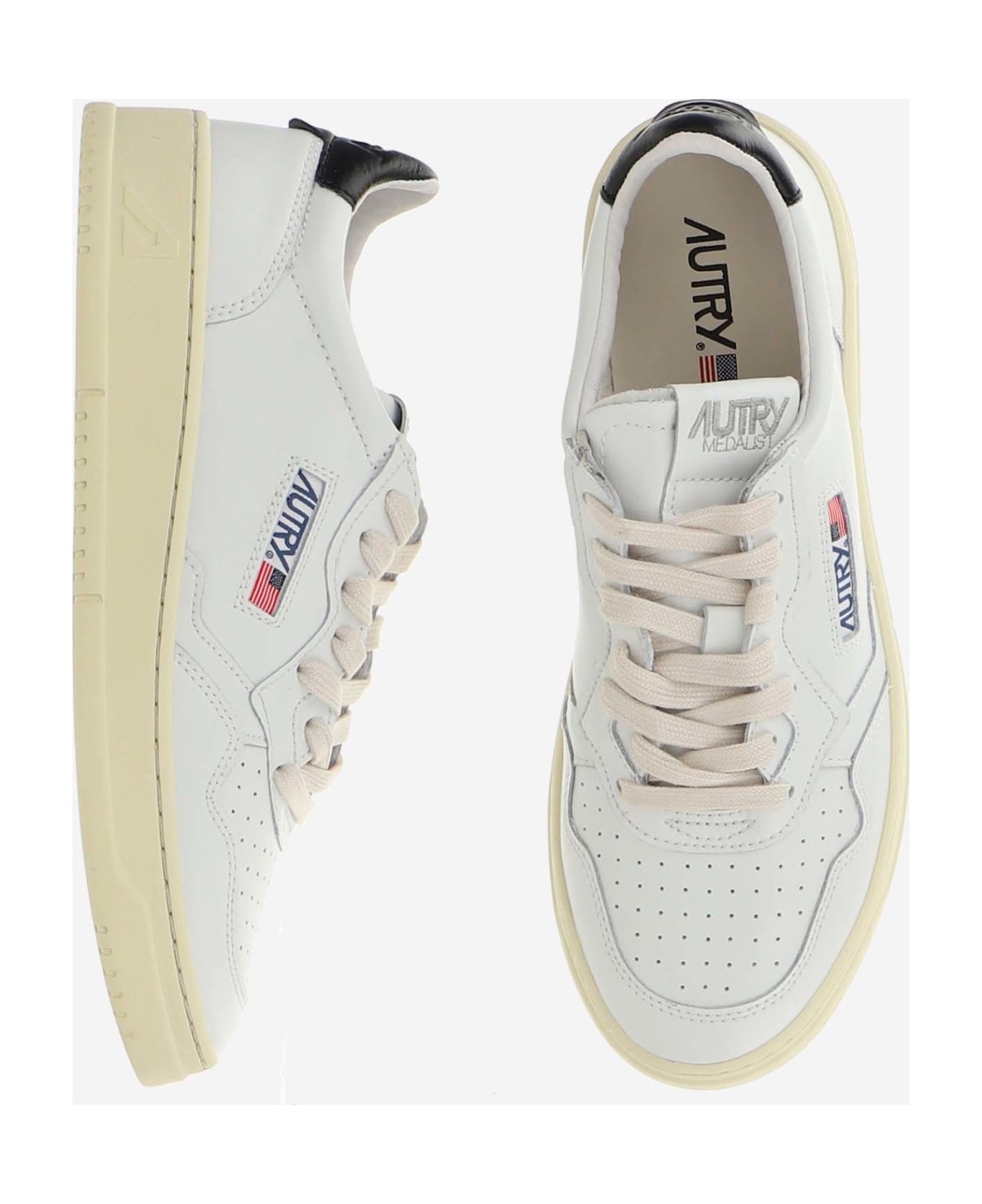 Autry Medalist Low Sneakers - Black