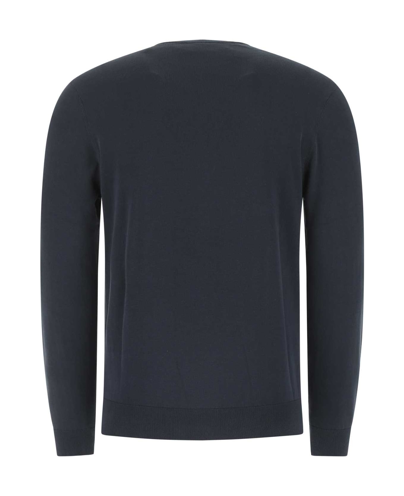 Aspesi Dark Blue Cotton Sweater - 01098