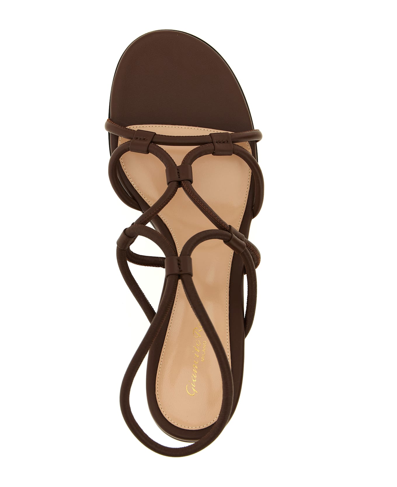 Gianvito Rossi 'g32601' Sandals - Brow Brown