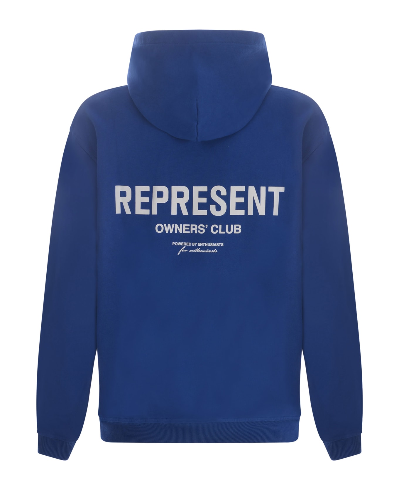 REPRESENT Hooded Sweatshirt Represent "owners' Club" In Cotton - Cobalto フリース