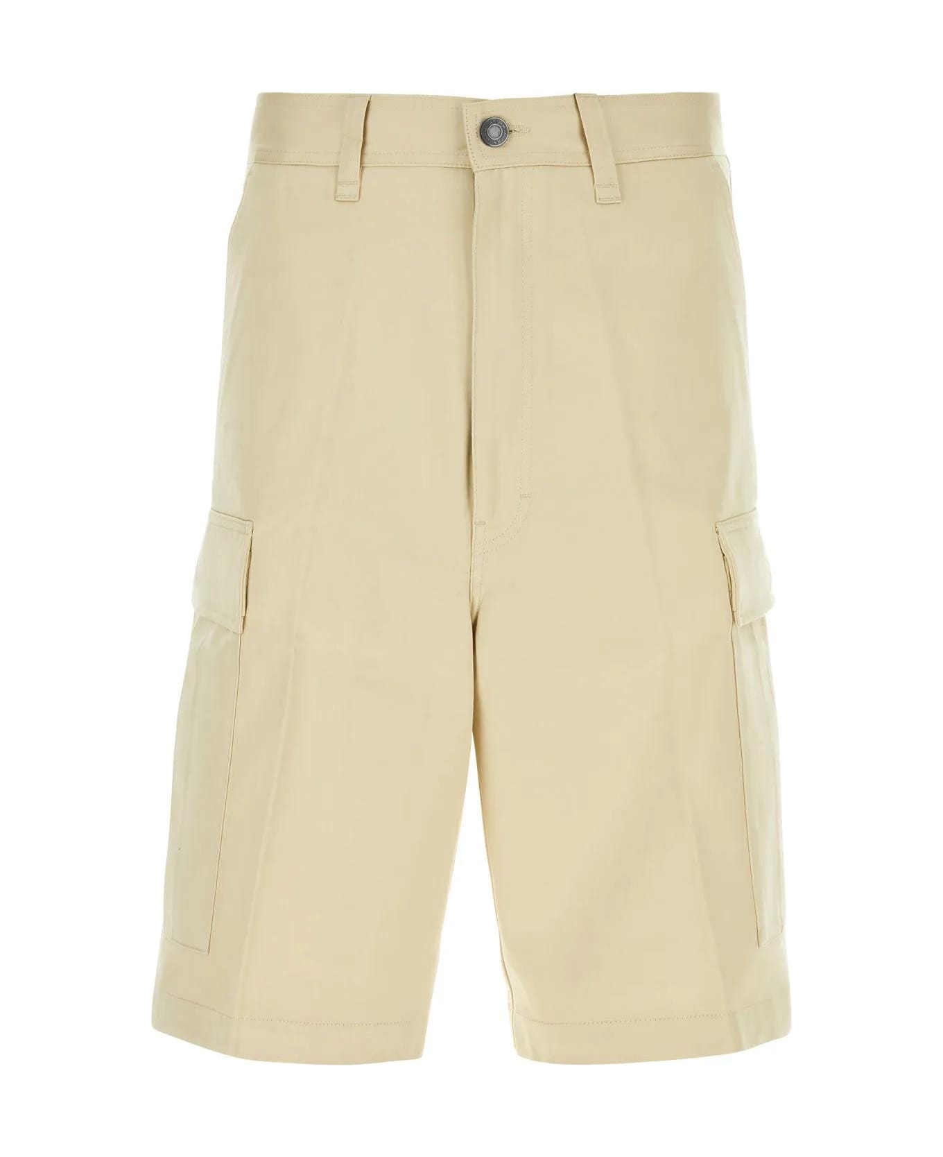 Ami Alexandre Mattiussi Sand Cotton Bermuda Shorts - 709