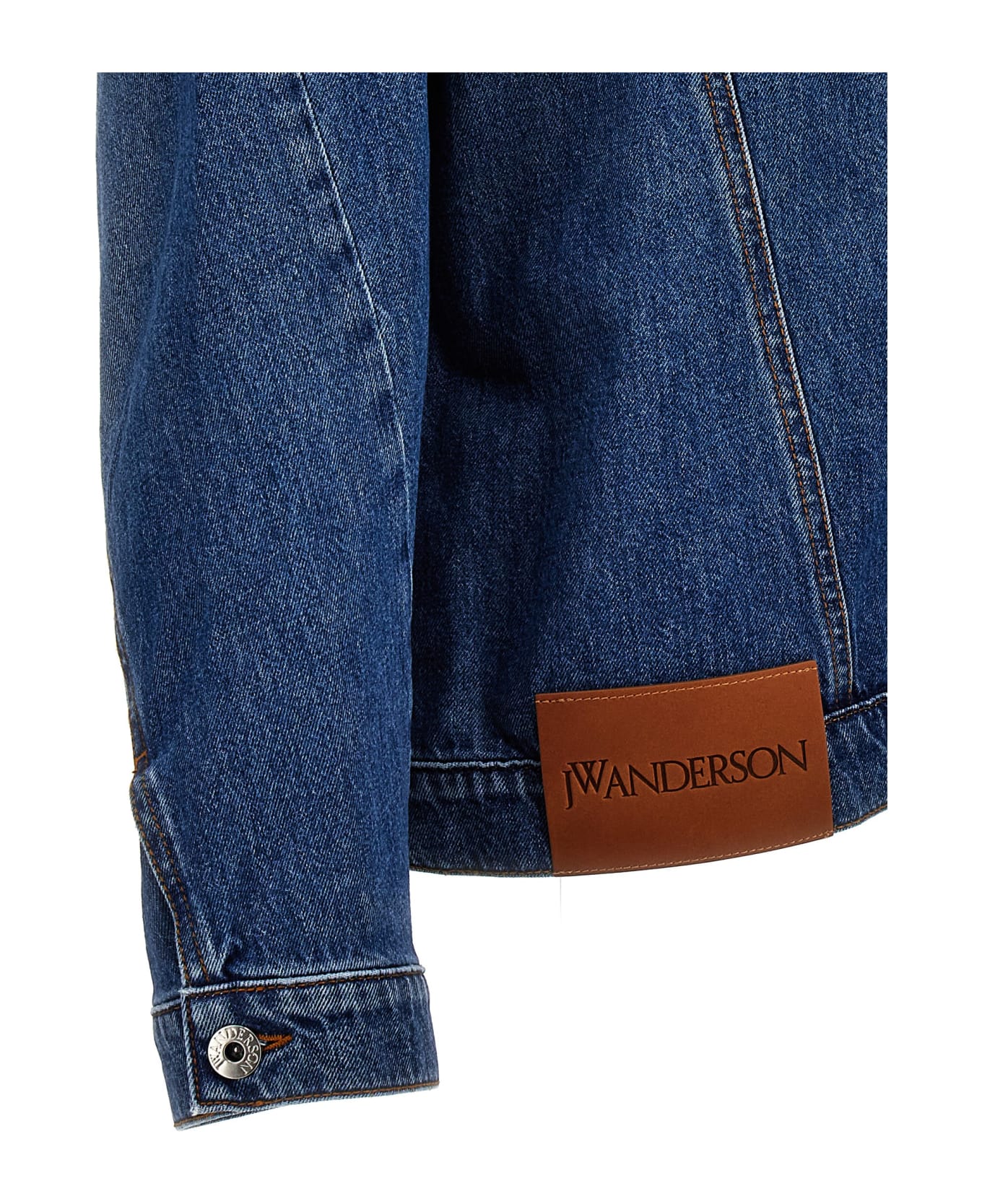 J.W. Anderson 'twisted Workwear' Denim Jacket - Blue