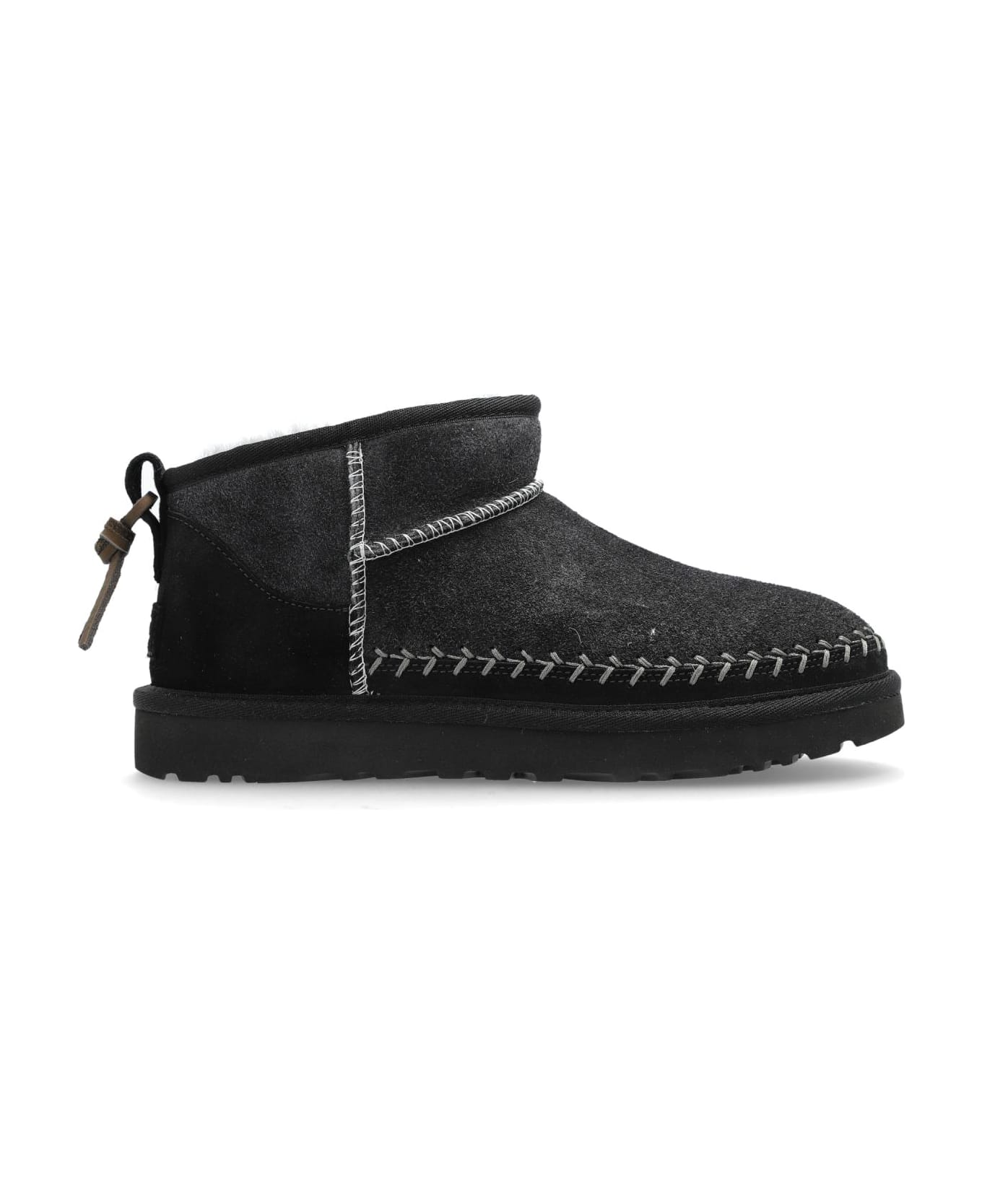 UGG Snow Boots 'classic Ultra Mini Biarritz' - Blk Black
