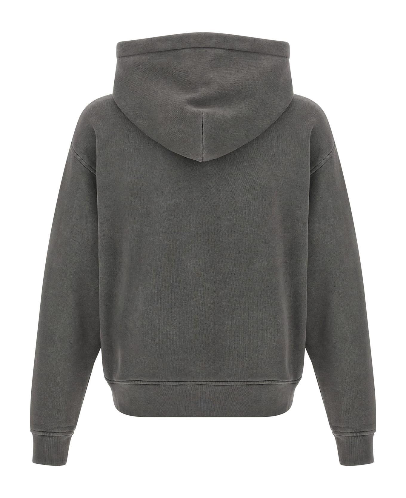 Palm Angels Logo Print Hoodie - Gray