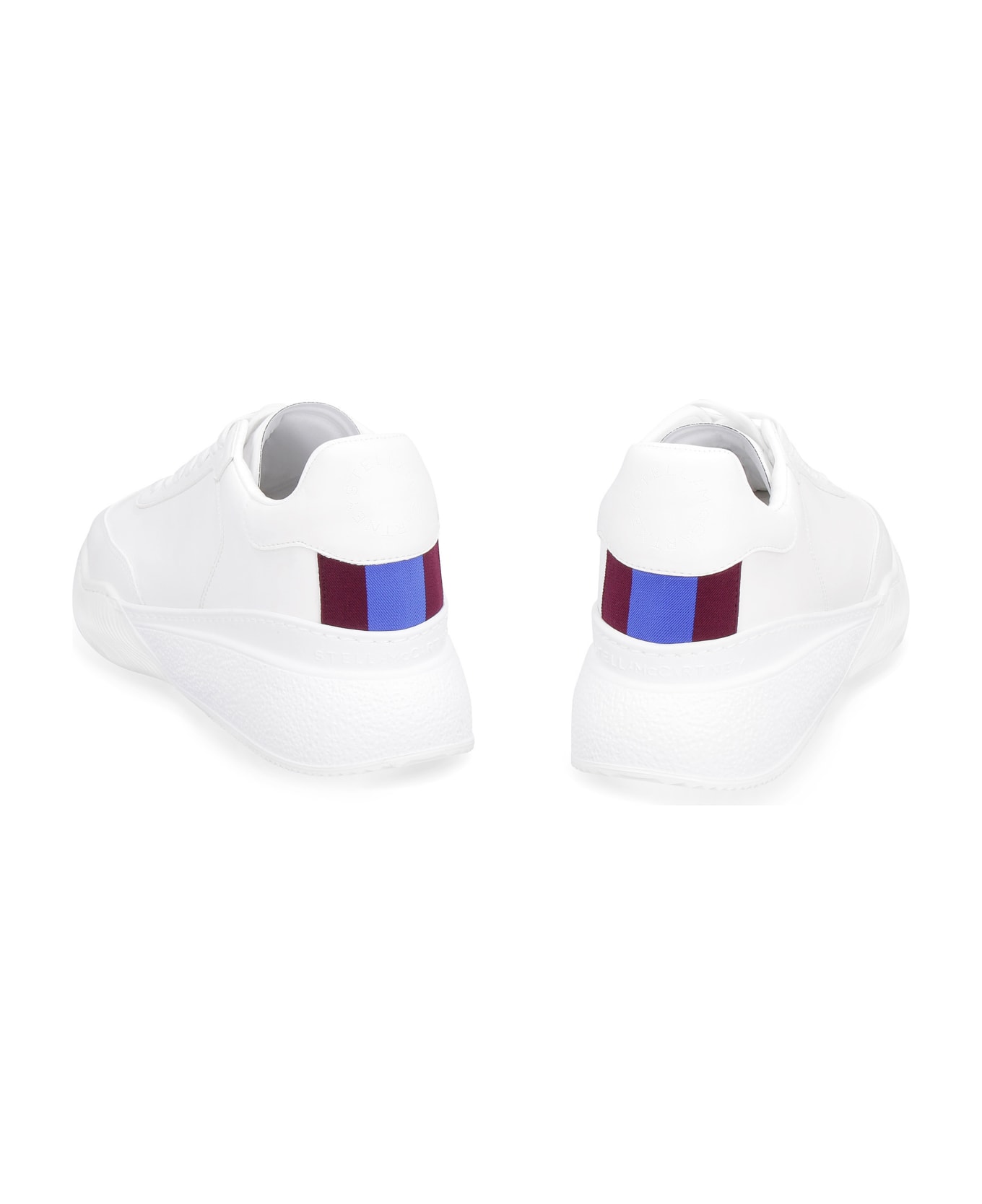 Stella McCartney Faux Leather Sneakers - White