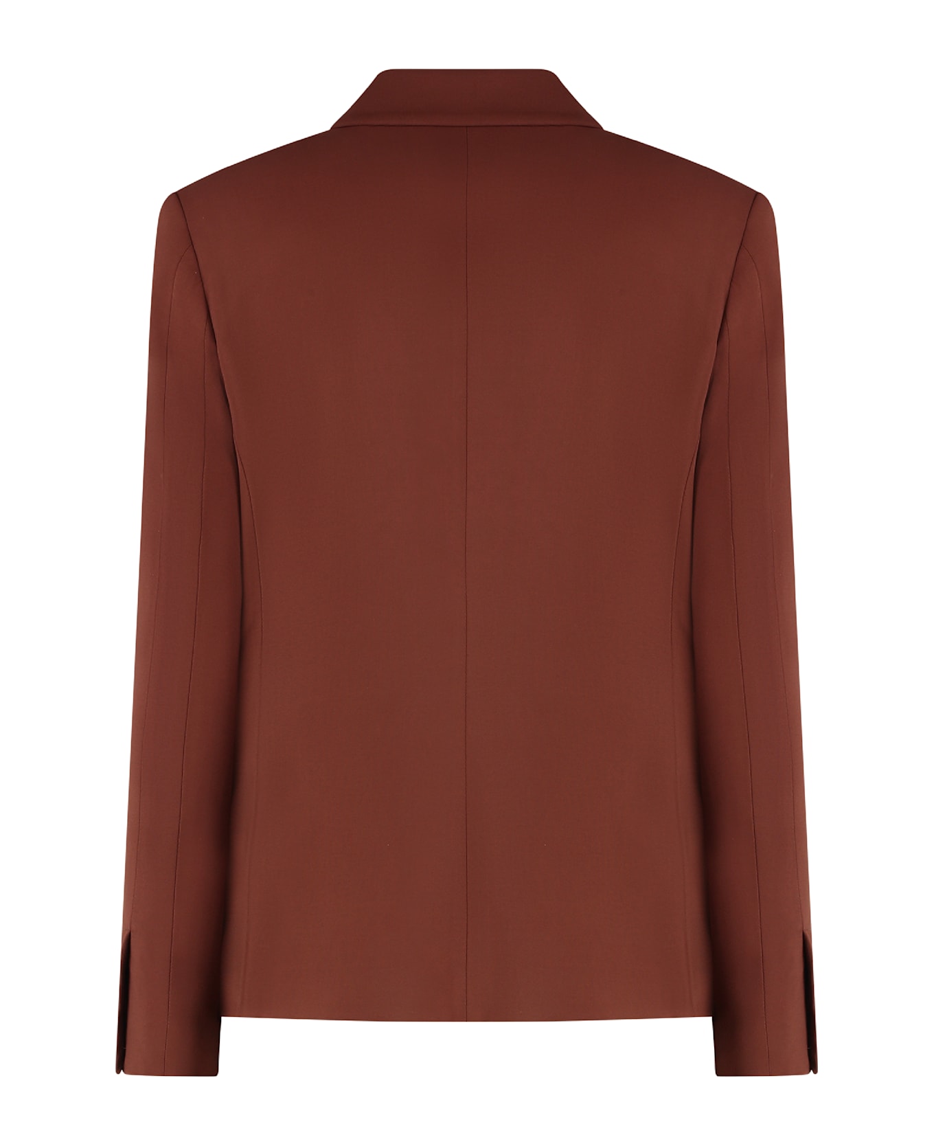 Pinko Gente Single-breasted One Button Jacket - brown