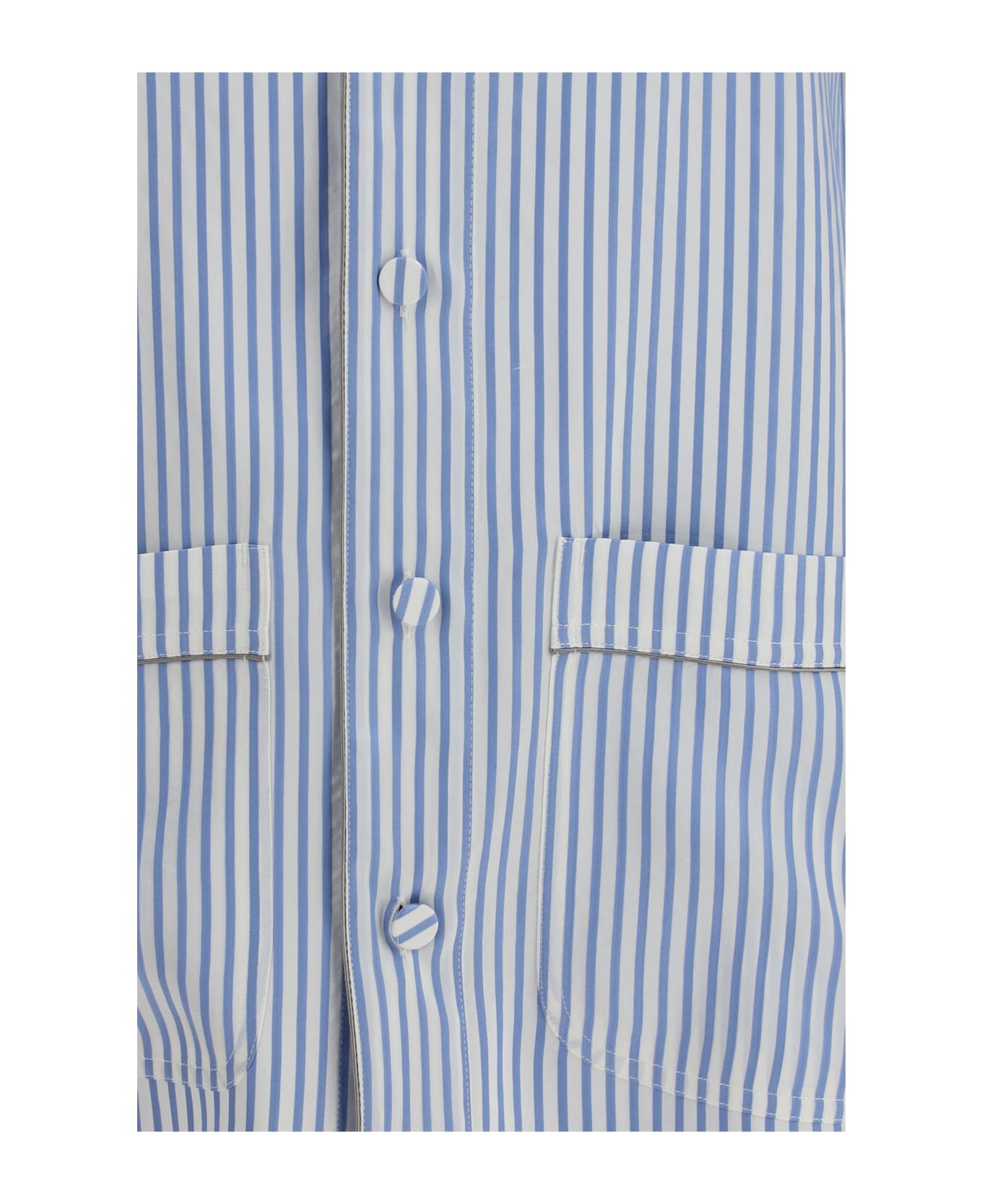Tom Ford Striped Silk Pj Shirt