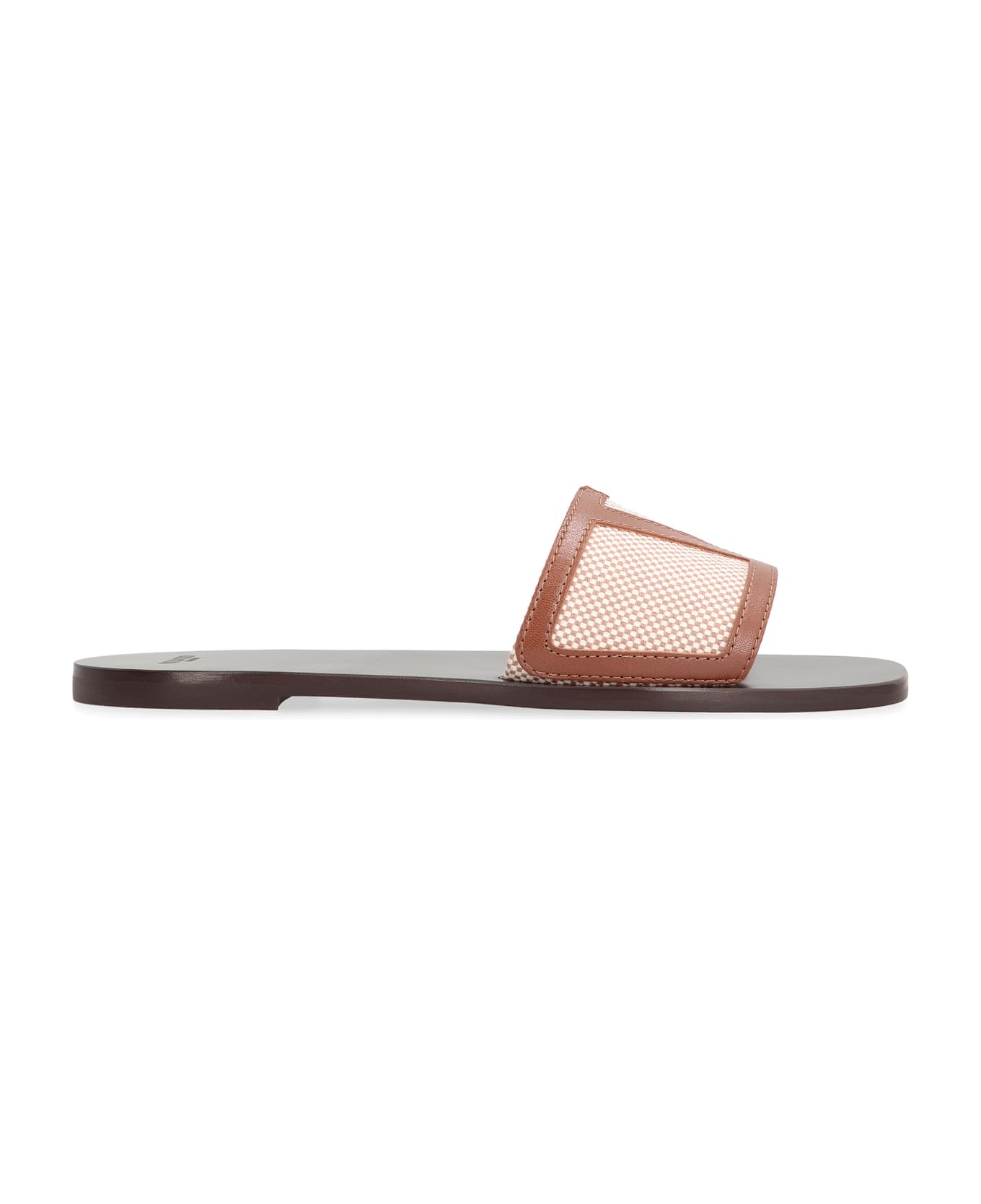 Valentino Garavani Viva Superstar Slides - brown