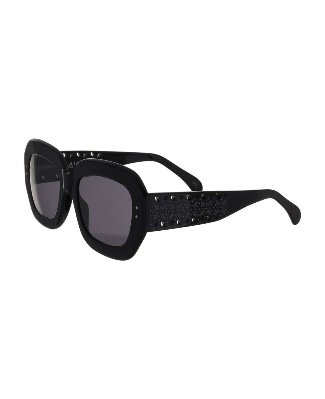 Alaia AA0041S Sunglasses - Black Black Grey