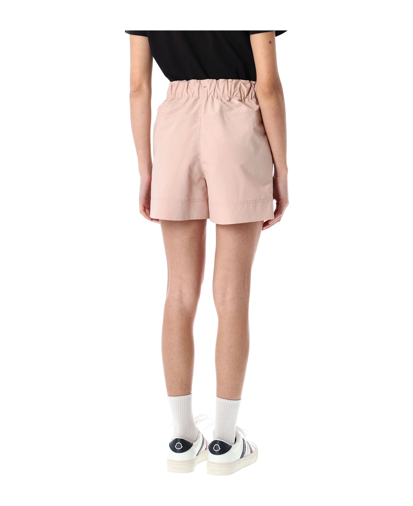 Moncler Genius Technical Froissé Shorts - PINK
