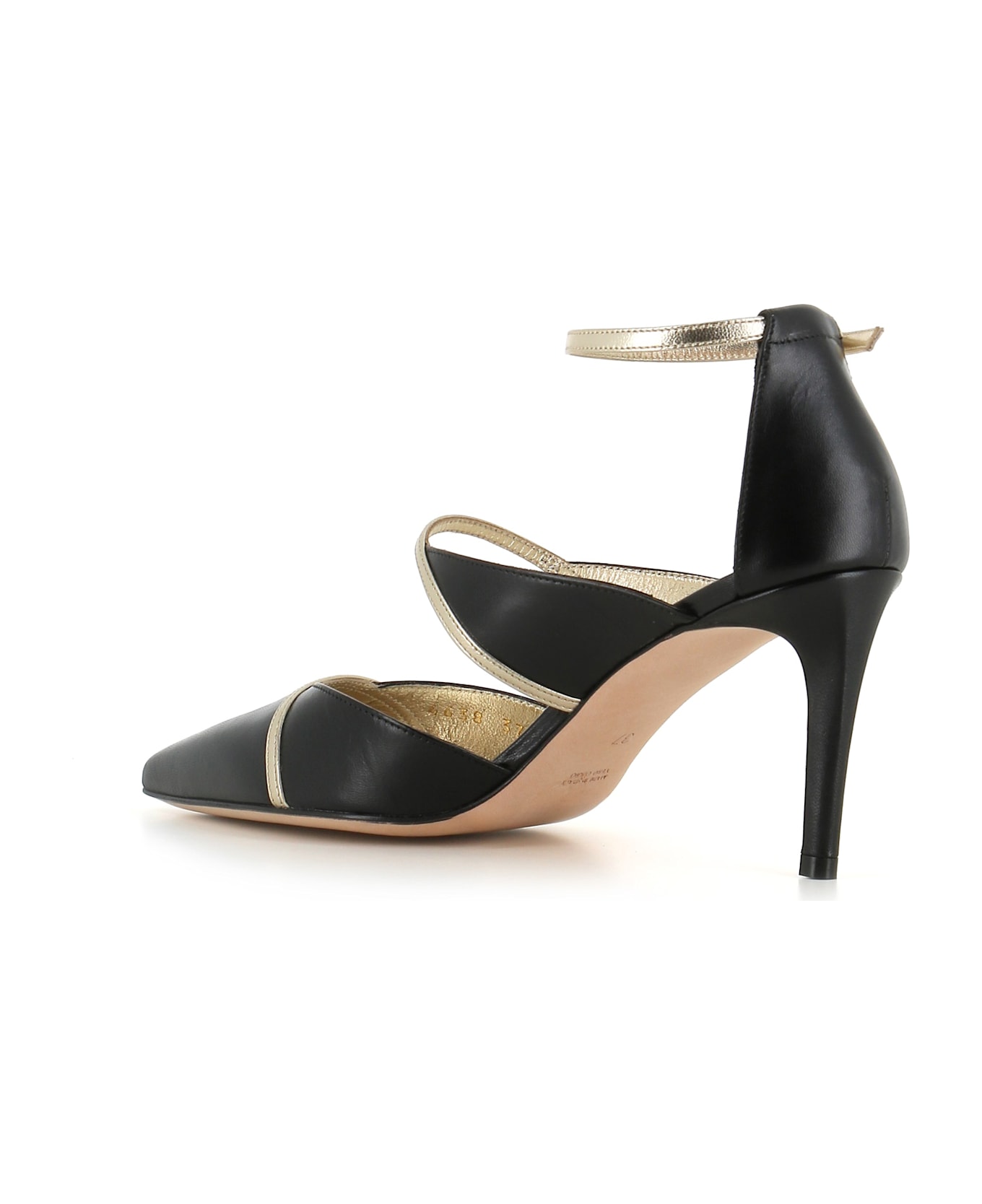 Antonio Barbato Décolleté 4638 - Black/gold