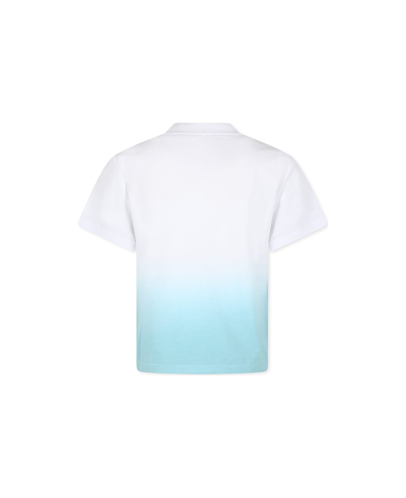 Stella McCartney Kids White T-shirt For Girl With Logo - Multicolor