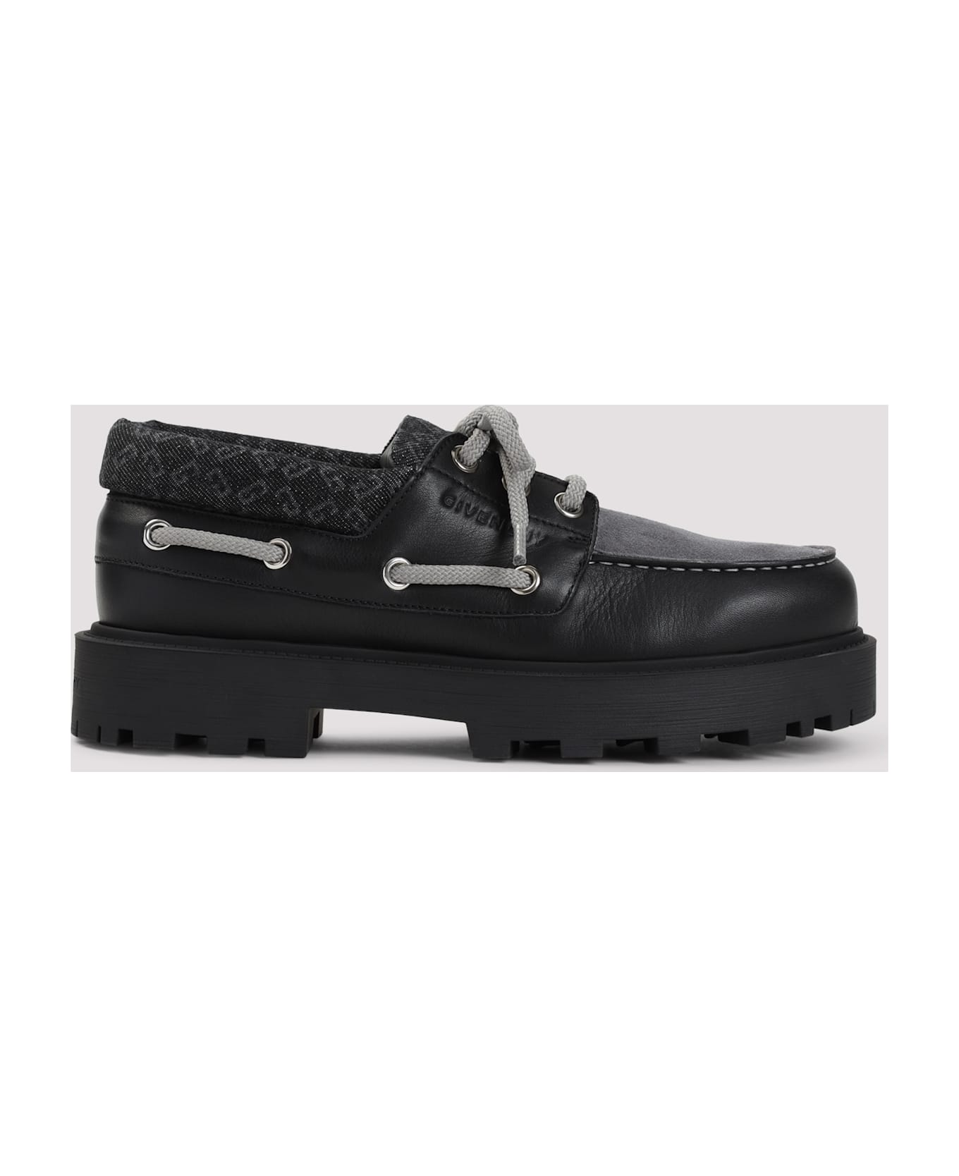 Givenchy Storm Boat Shoes - Black