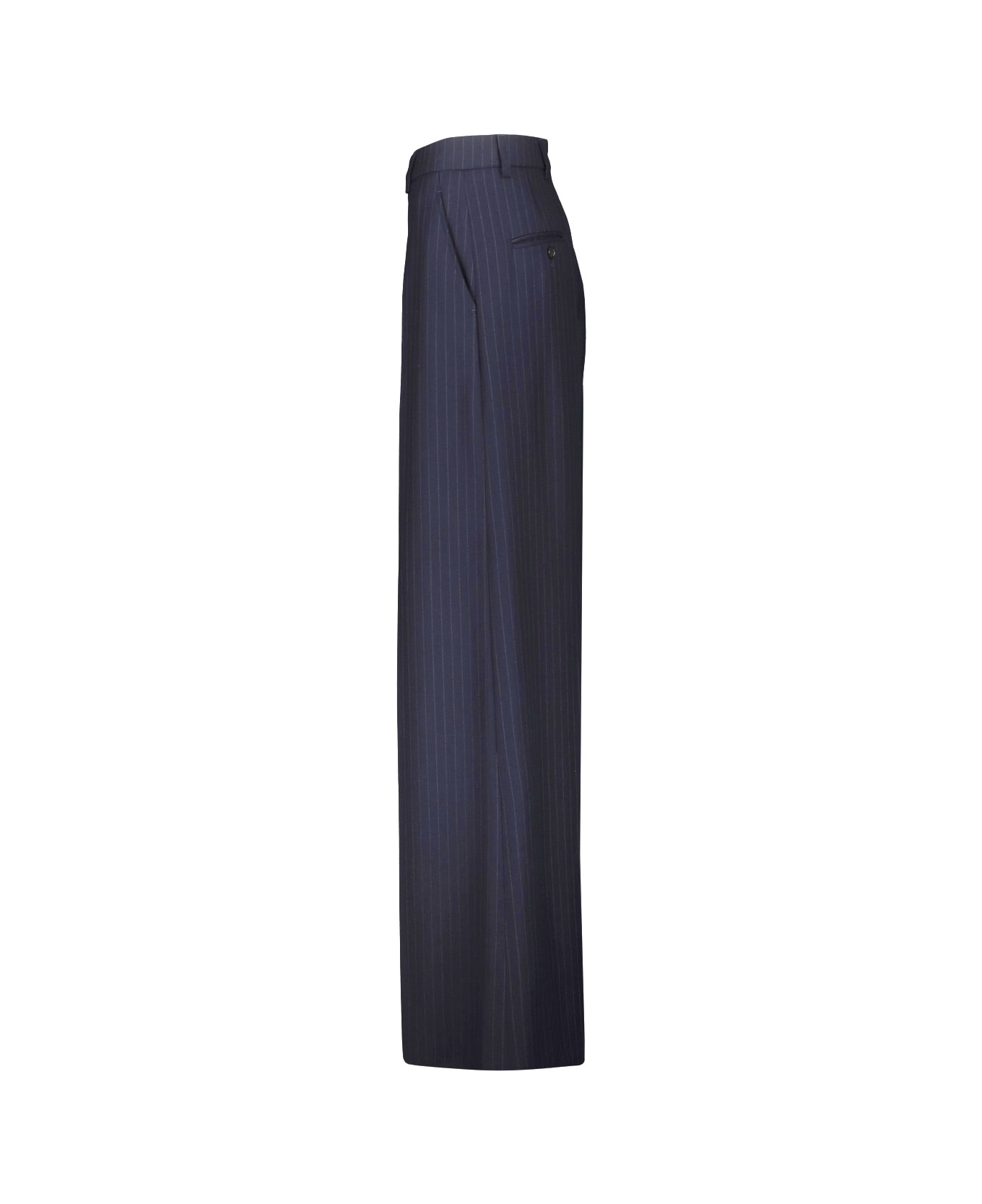 VETEMENTS Tailored Pant - Navy Pinstripe