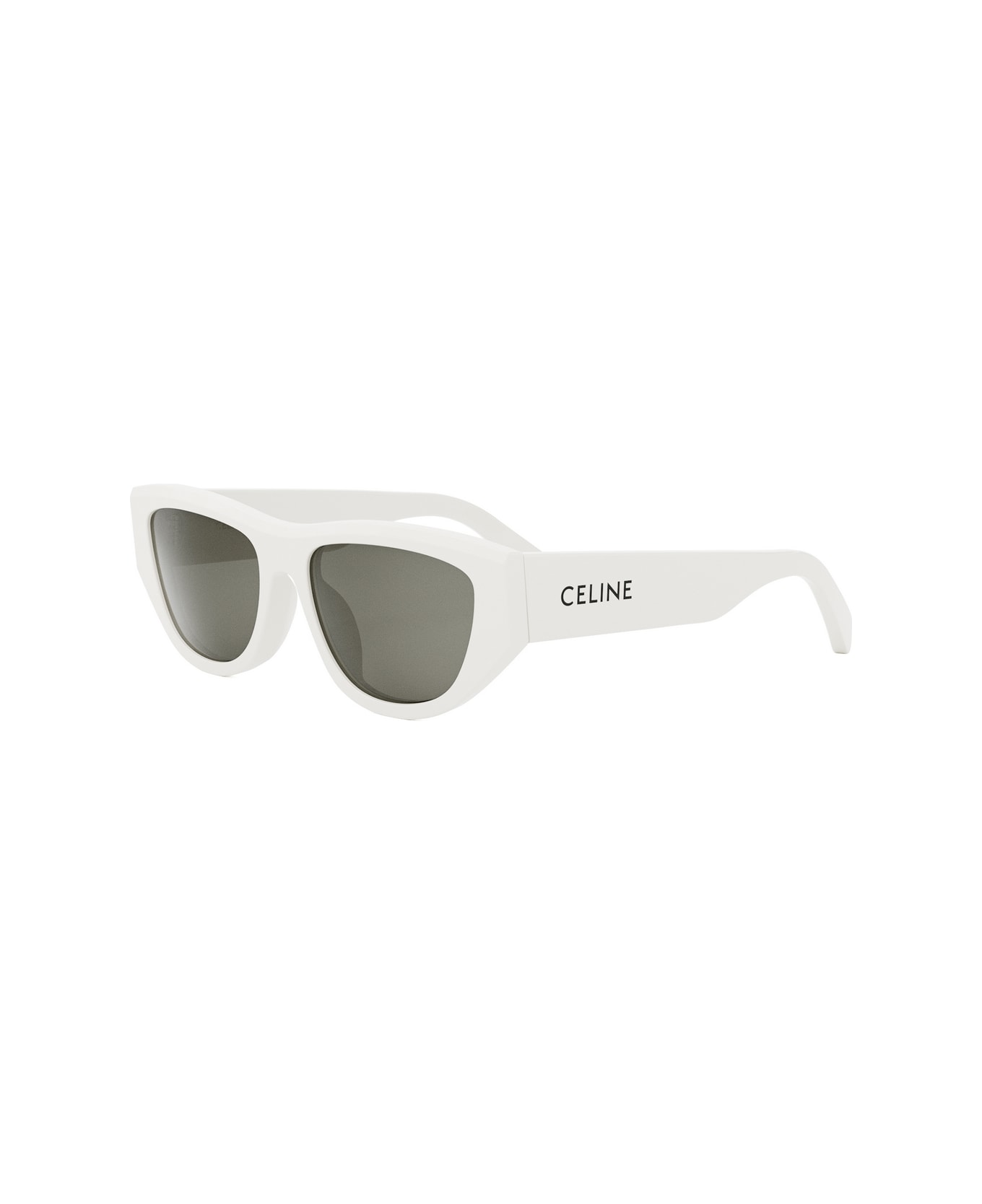 Celine Cl40278u Monochroms 25a Sunglasses - Bianco