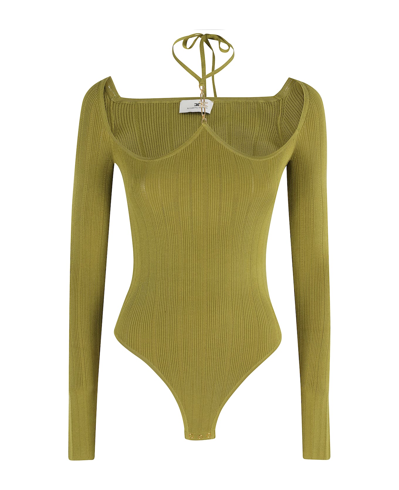 Elisabetta Franchi Body Tricot - Iguana