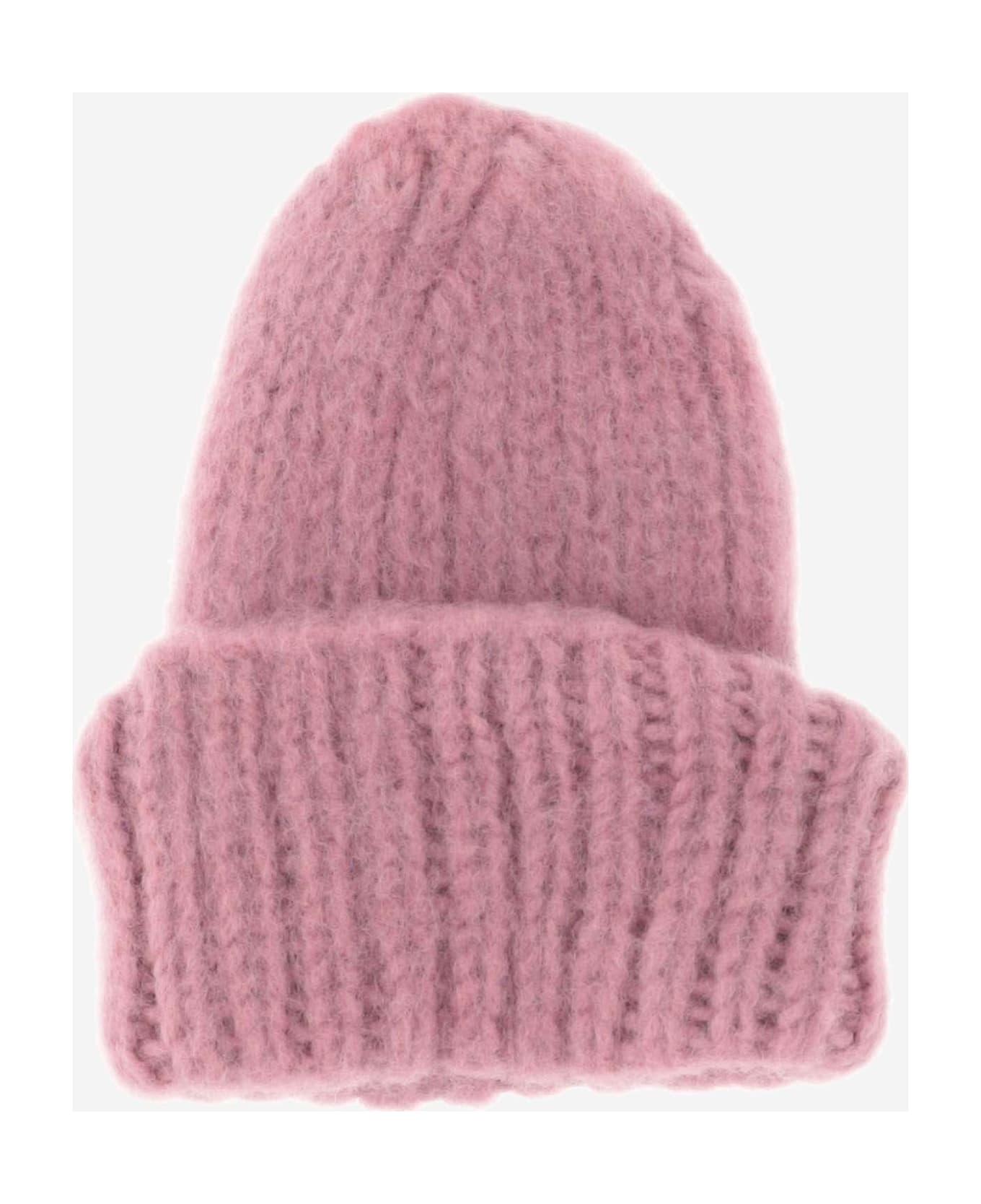 Myssy Wool Beanie Hat - Pink 帽子