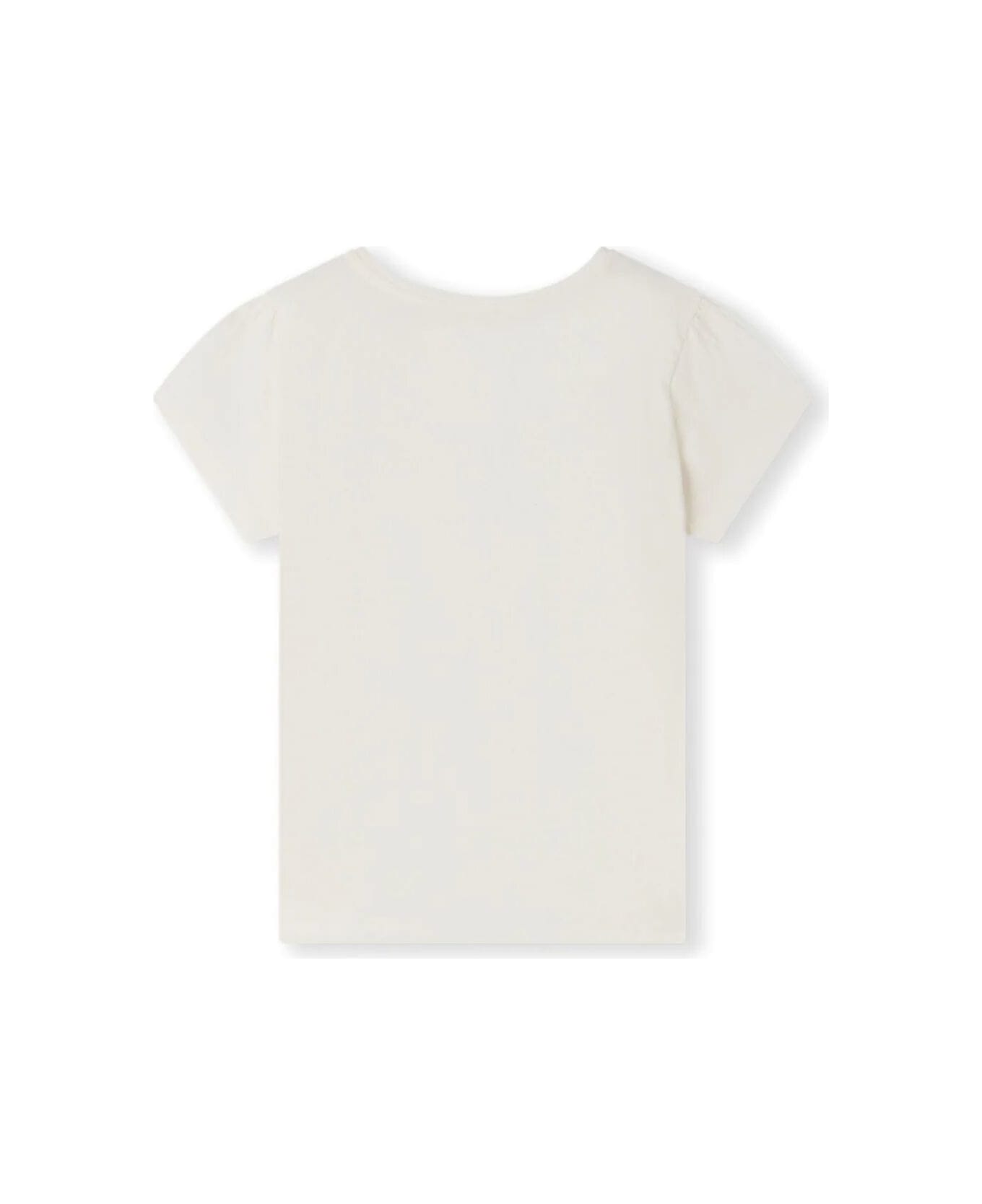 Bonpoint T-shirt Capricia - White Milk