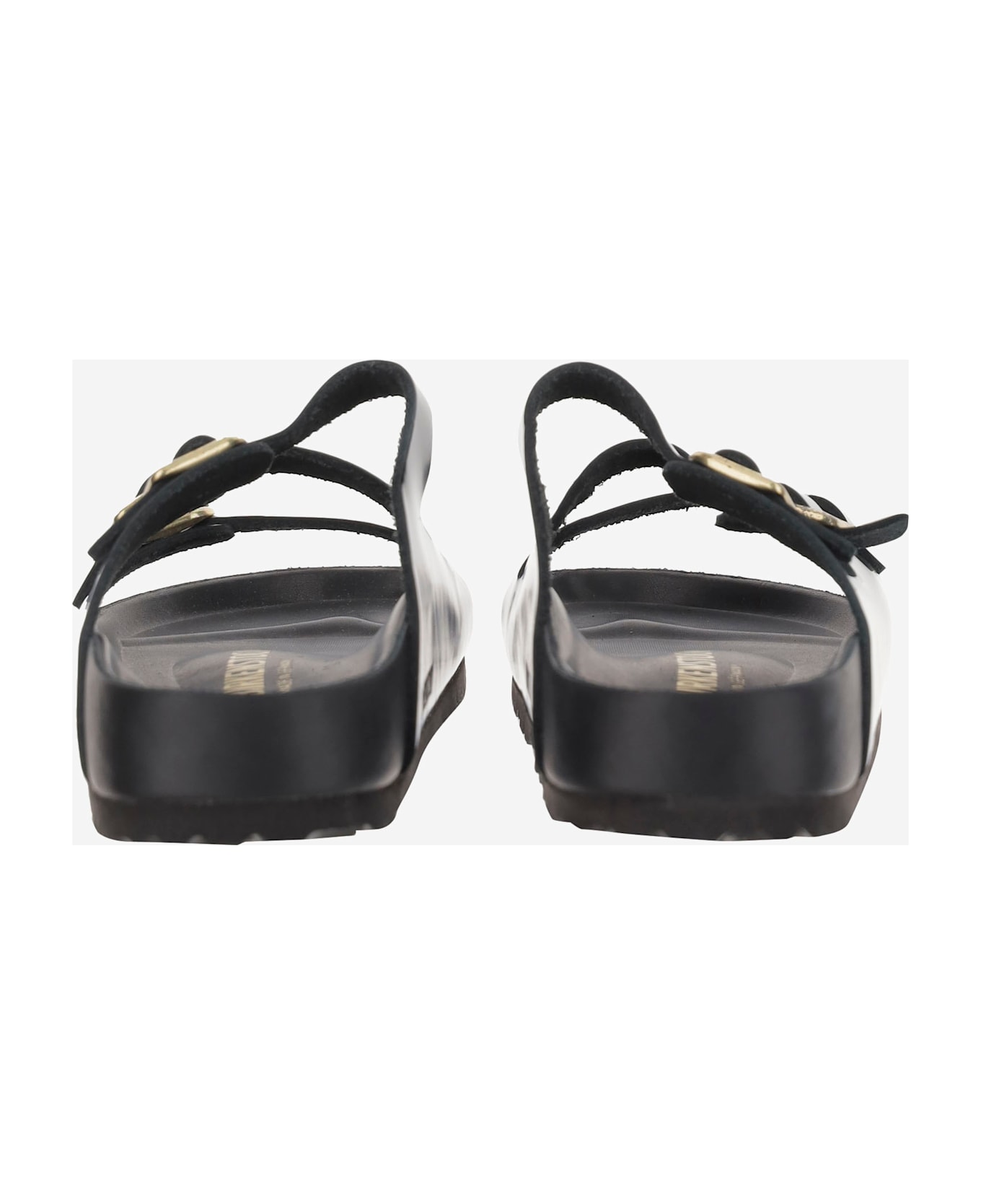 Birkenstock Florida Dbuckle Exquisite Sandals - BLACK